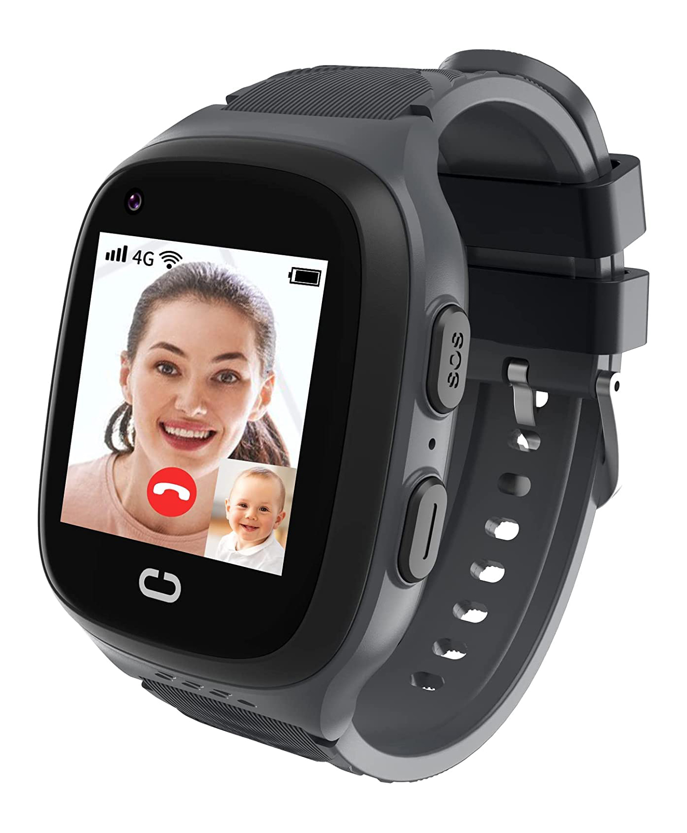 Wearfit Next Gen Champ 4G IP67 Waterproof Children Smart Watch With Video & SOS Calling - Black-image-36