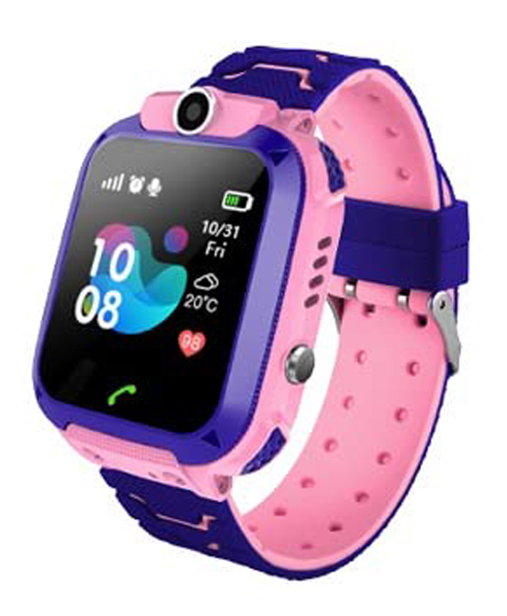 Wearfit Next Gen Champ 2G IP67 Waterproof Children Smart Watch With Voice & SOS Calling - Pink-image-21