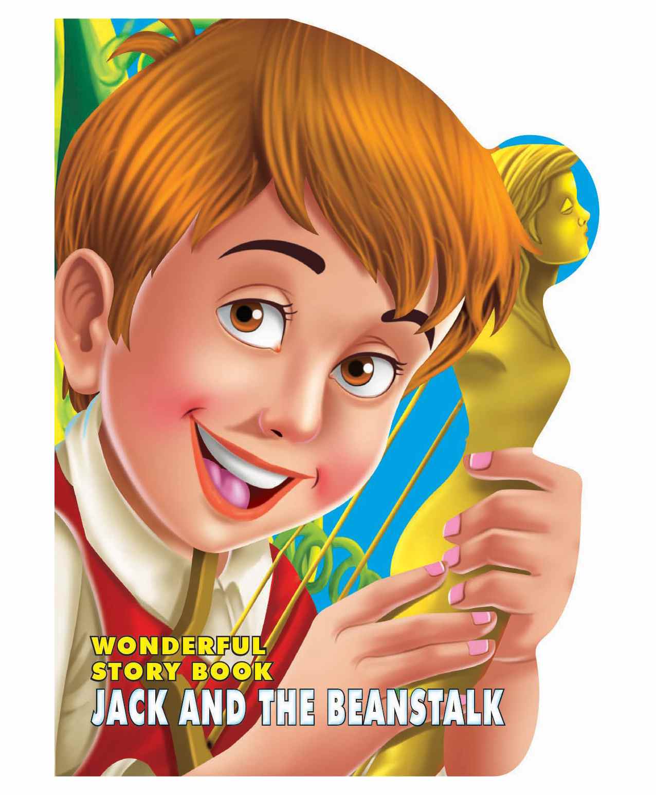 Dreamland Jack & Beanstalk Wonderful Shape Story Board Books , 12 Pages Board Book-image-14