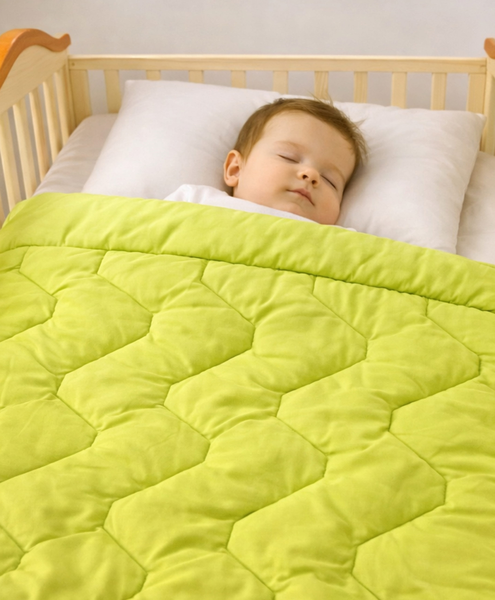 Fareto Microfibre Blanket -  Aqua Blue and Olive Green-image-47