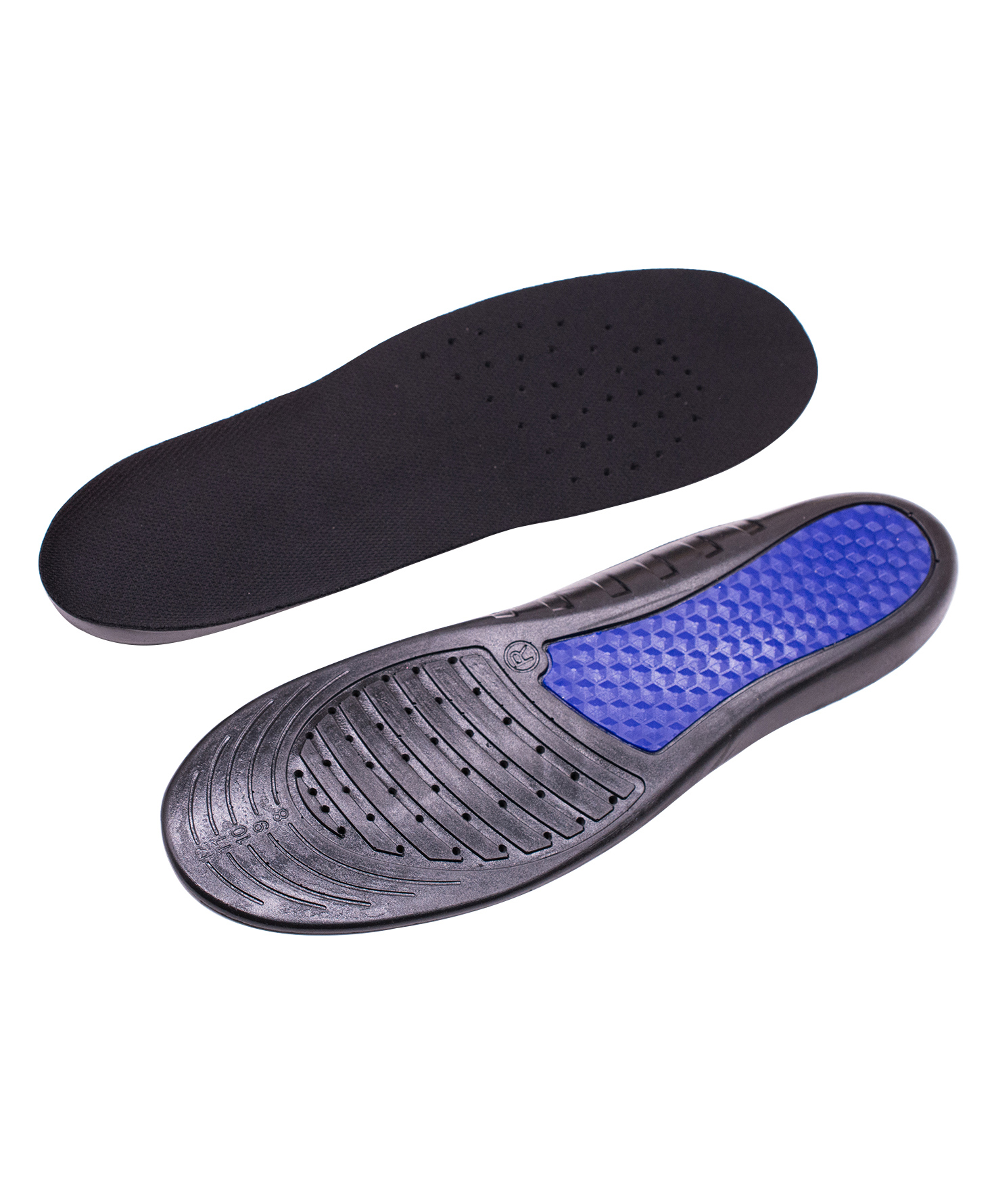 Dr Foot Pain Relief  Work Boot Insole  Large Size - Blue And Black