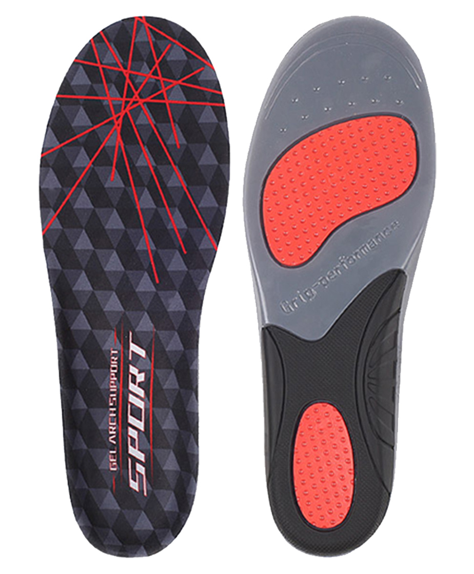 Dr Foot Orthotics for Aching Feet Insoles 1 Pair Red - Small Size