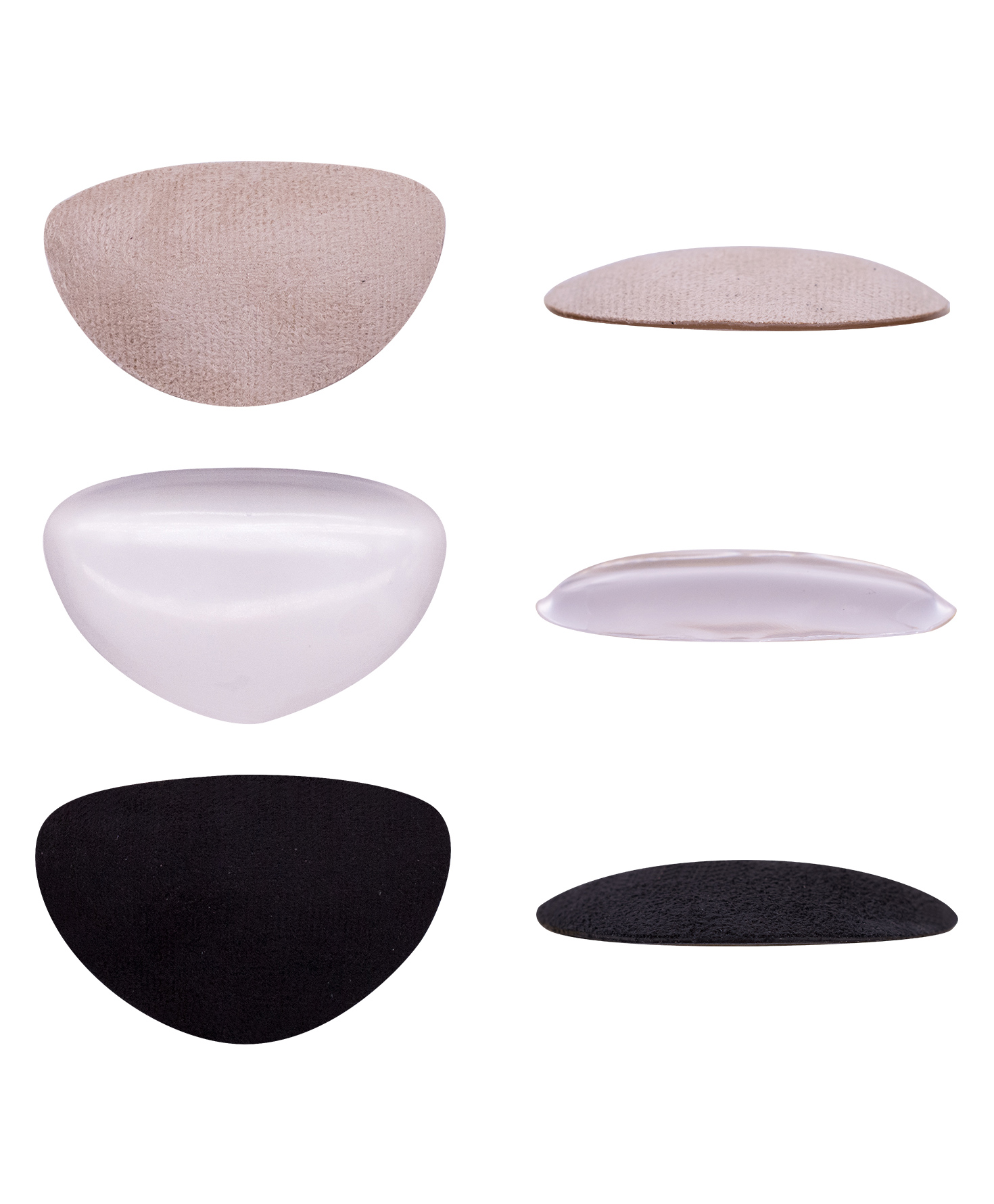 Dr Foot Hidden Arch Support for Flats Variety Pack of 3 - Multicolor