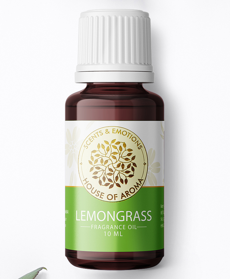 House of Aroma  Lemongrass Fragrance Oil - 10 ml-image-6