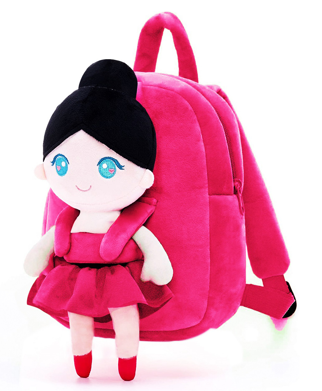 Frantic Premium Quality Soft design Rani Ballerina 2022 Bag for Kids - 14 Inches-image-27
