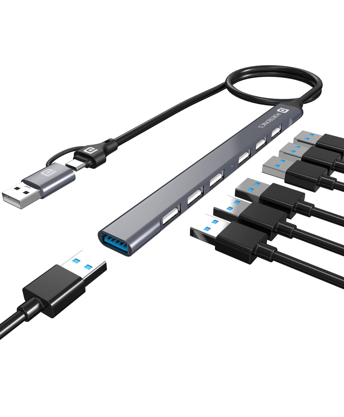 Portronics POR 1792_Mport 7 Grey-image-3
