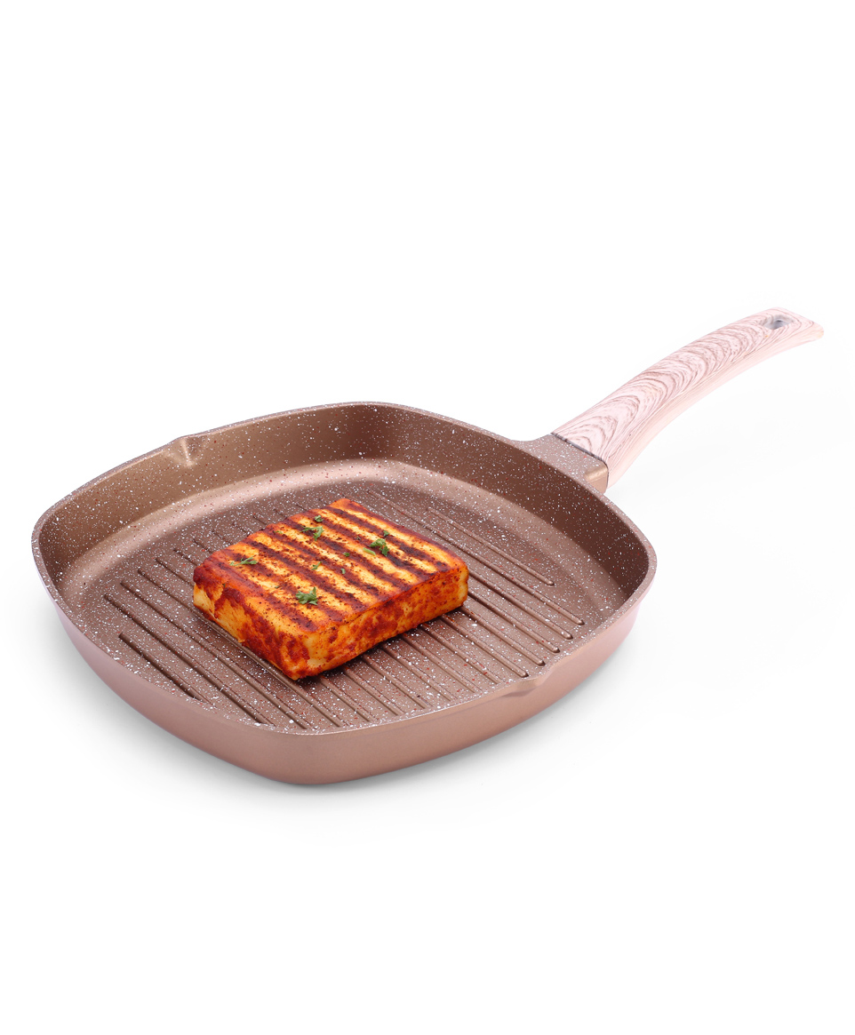 Wonderchef Duralife Die-cast Grill Pan Copper-picture-27