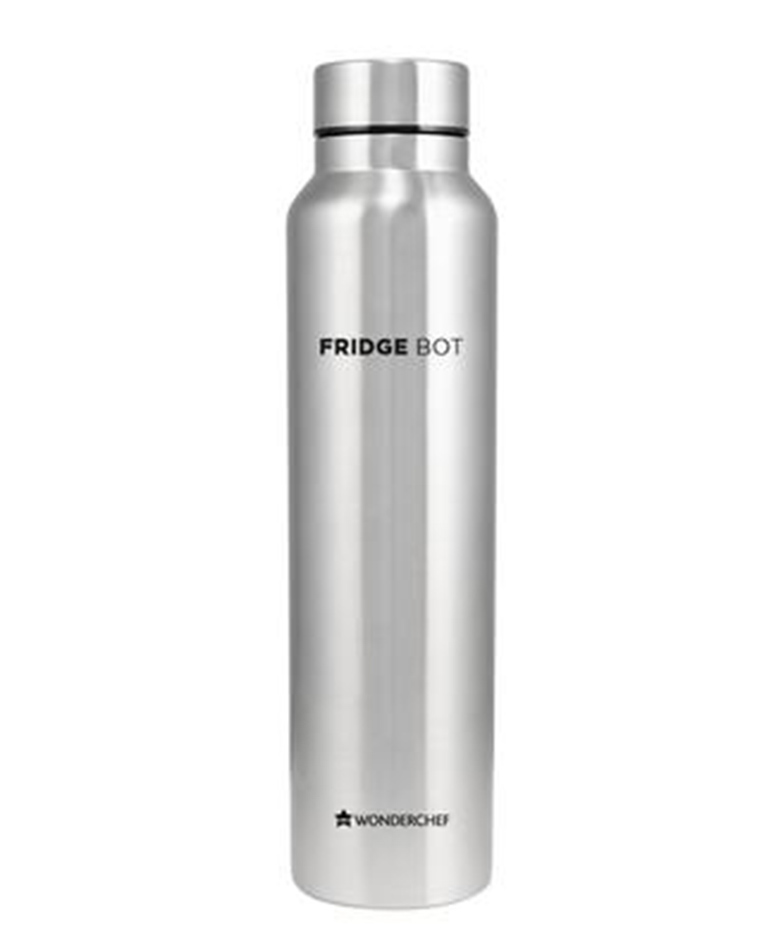 Wonderchef Stainless Steel Fridge Water Bottle Pack of 2 - 1000 ml Each-picture-12