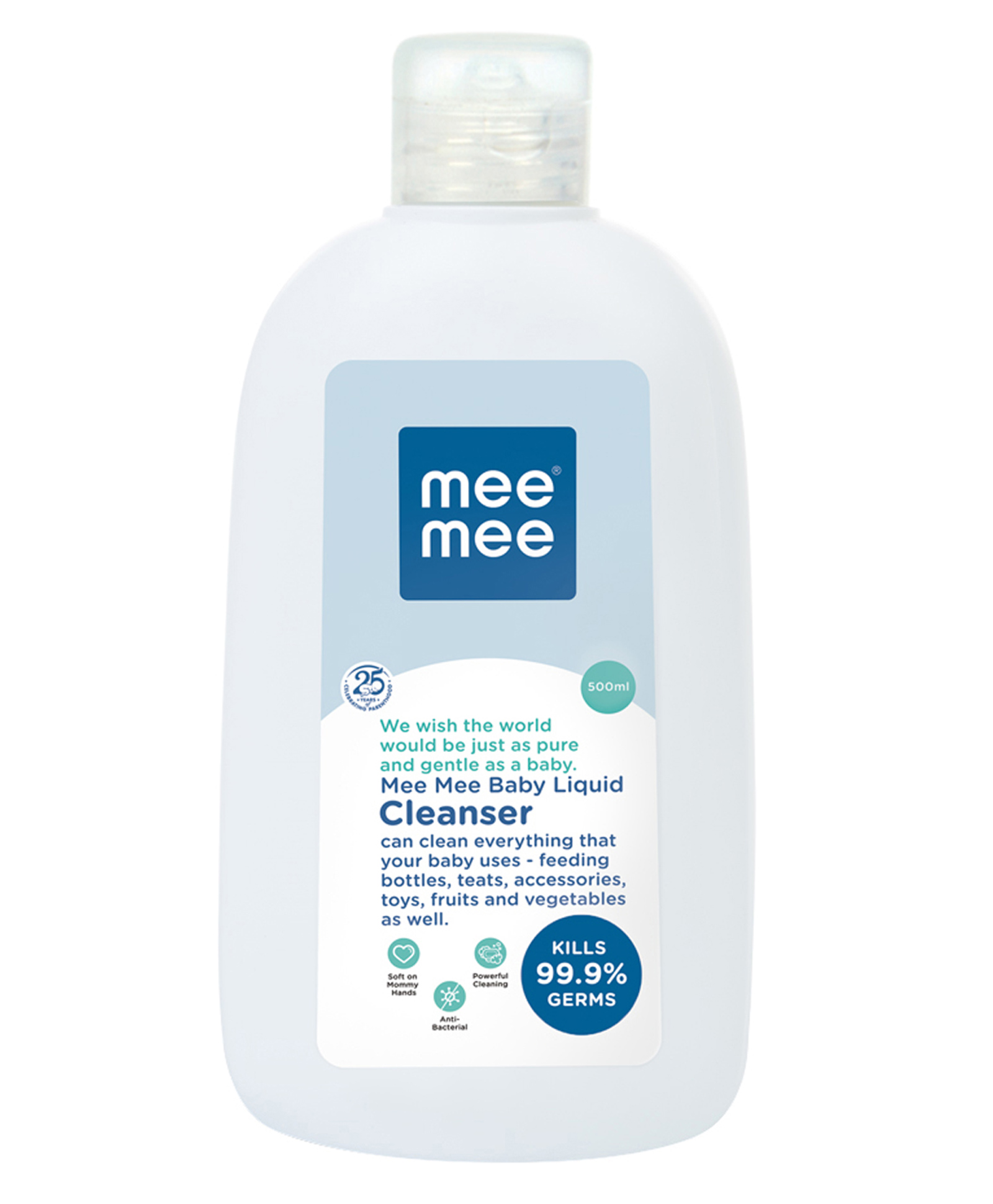 Mee Mee Baby Accessories and Vegetable Liquid Cleanser - 500 ml