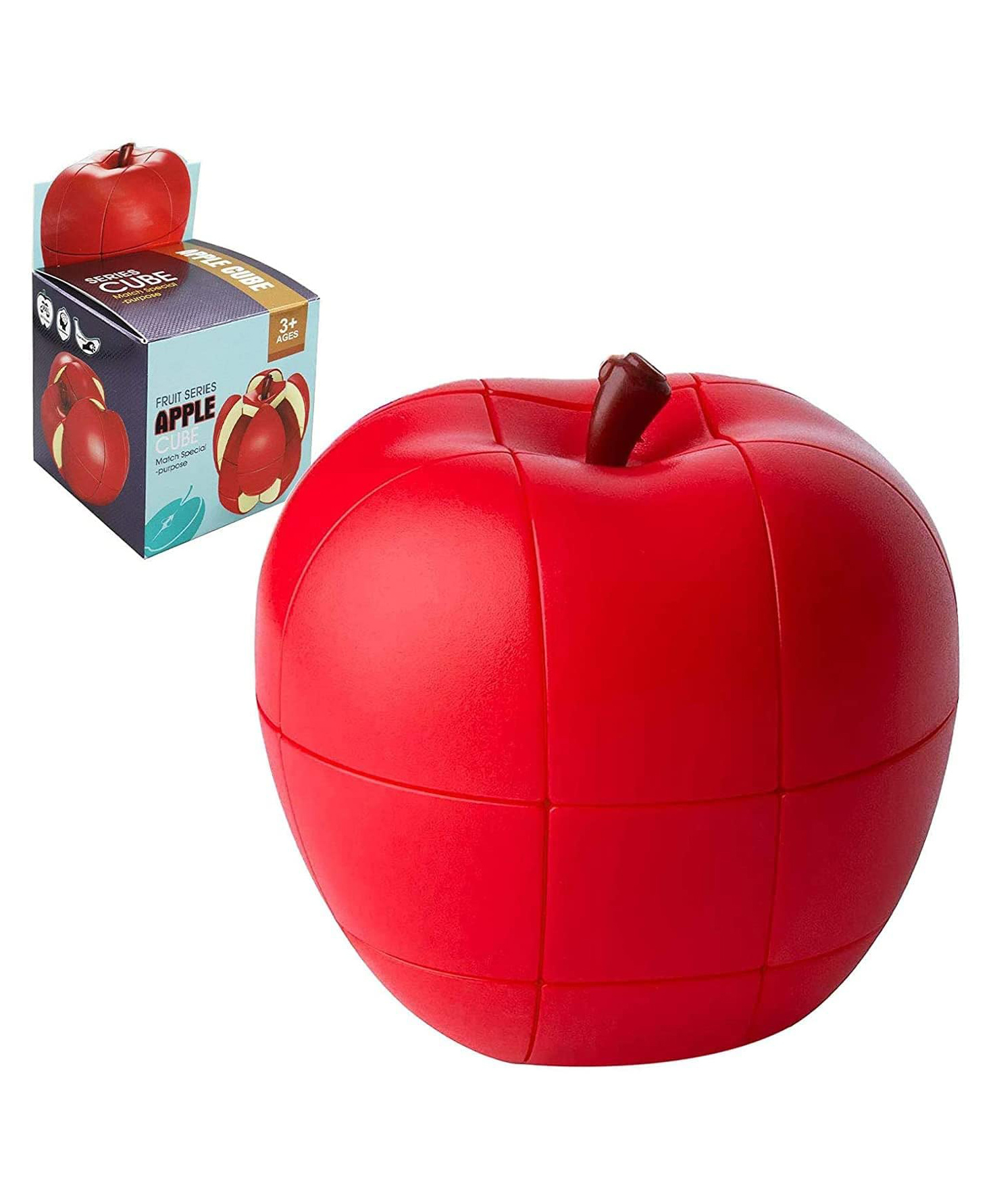 Muren Apple shape Shaped Magic Cube-Multicolor (Color May Vary)-picture-29