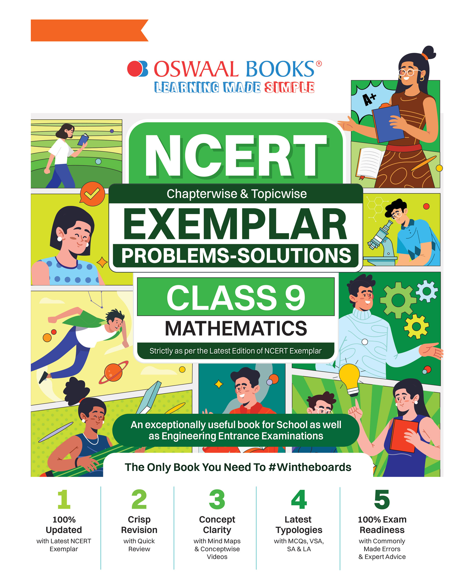Oswaal  NCERT Exemplar Problems - Solutions Class 9 For 2024 Exam - Mathematics Book-image-8