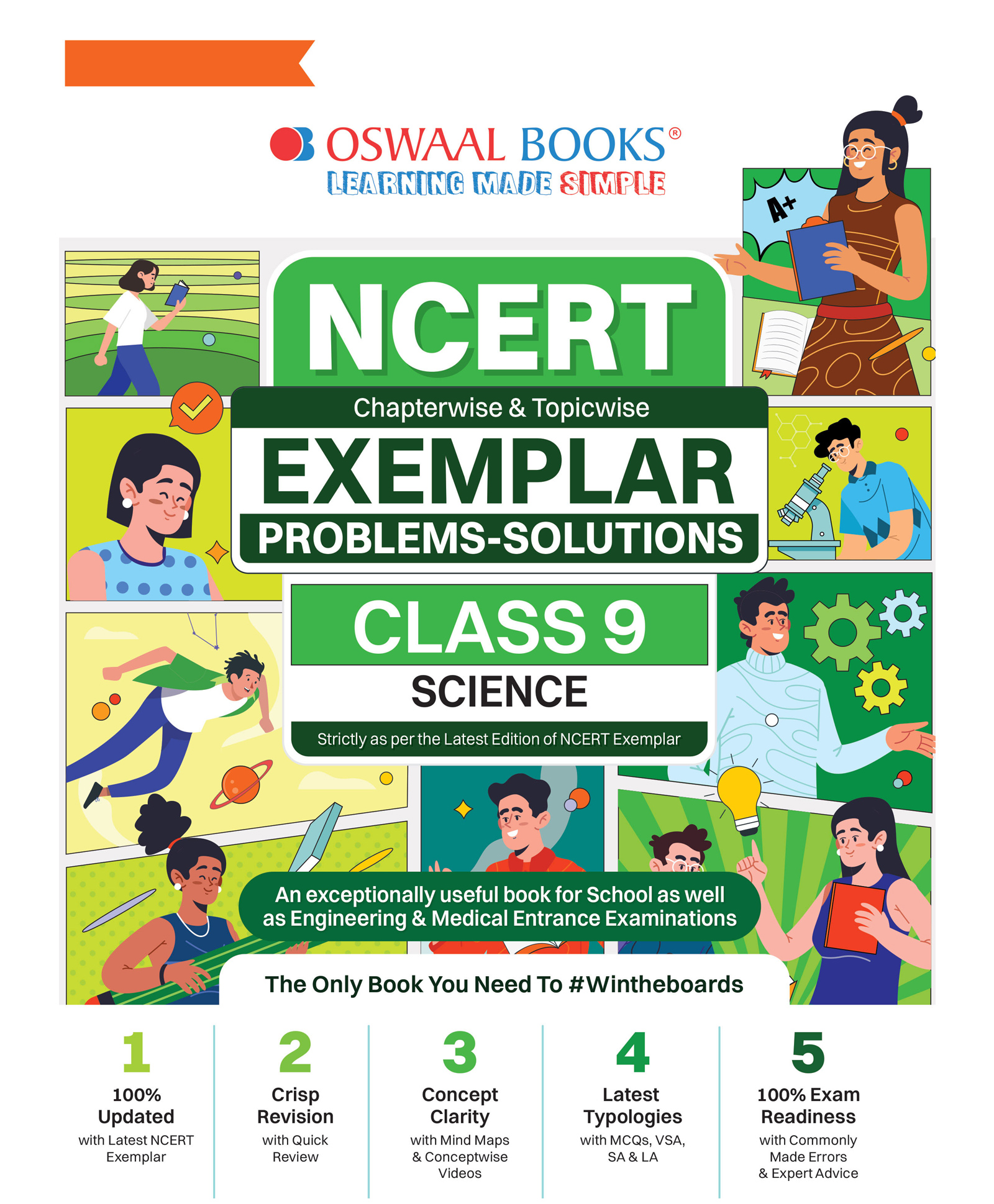 Oswaal  NCERT Exemplar Problems - Solutions Class 9  For 2024 Exam - Science Book-image-40