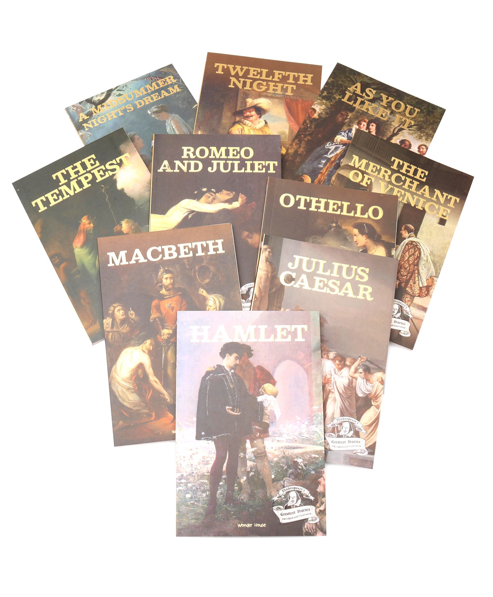 Collection of Shakespeares Greatest Stories Box Set of 10 Story Books For Children - English-image-38