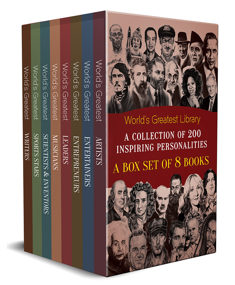 Worlds Greatest Library A Collection of 200 Inspiring Personalities Box Set of 8 Biographies - English-image-17