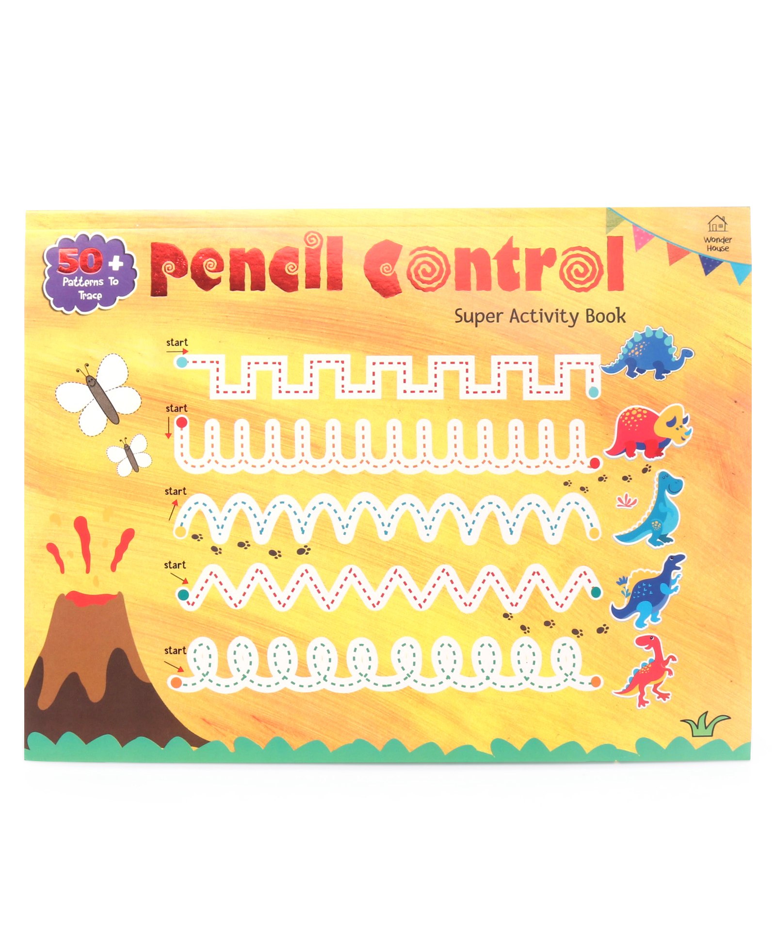 wonder house books Pencil Control Super Activity Book  - English-picture-25