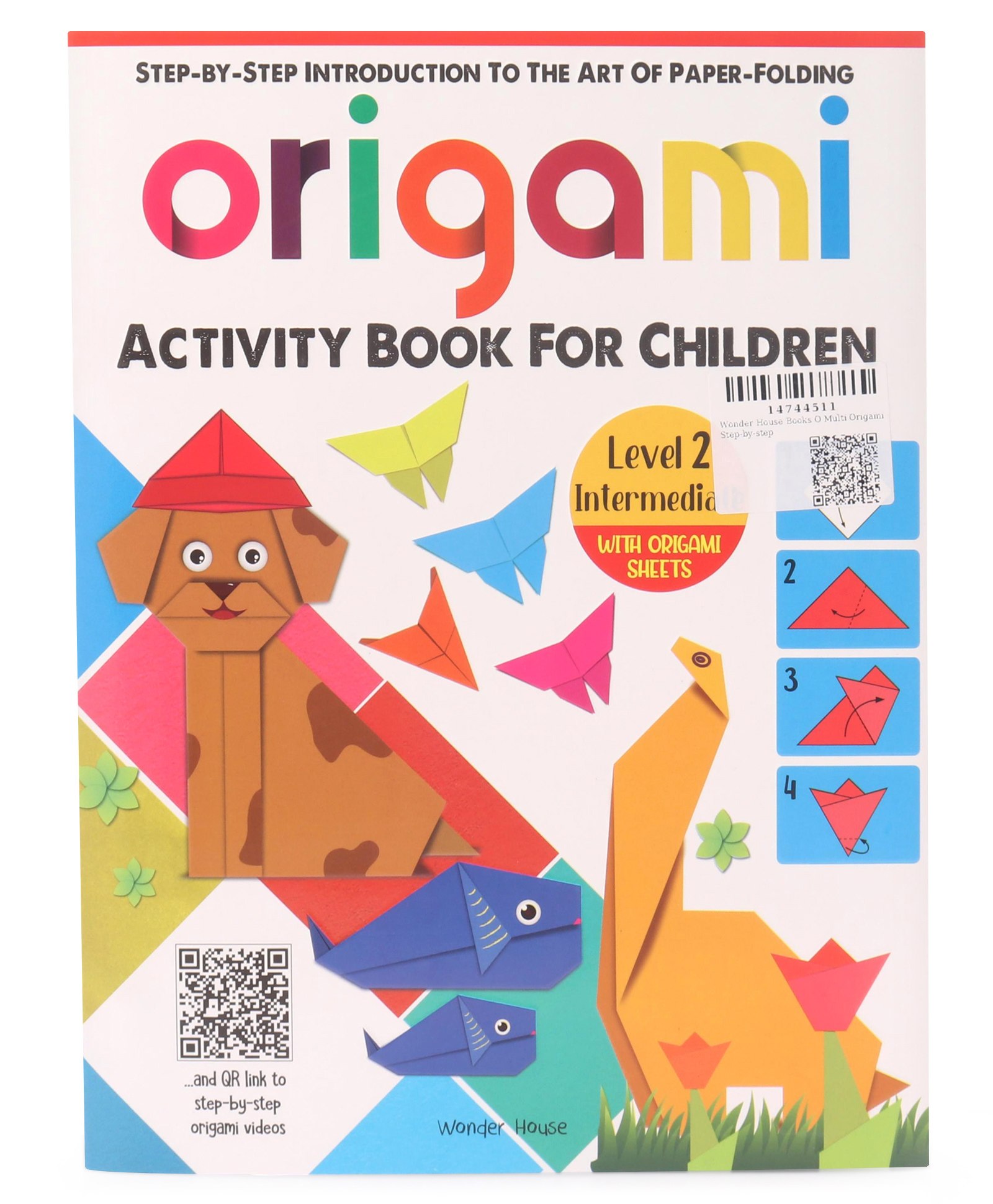 wonder house books Origami Step by Step Introduction To The Art of Paper Folding Activity Book Level 2 - English-picture-34