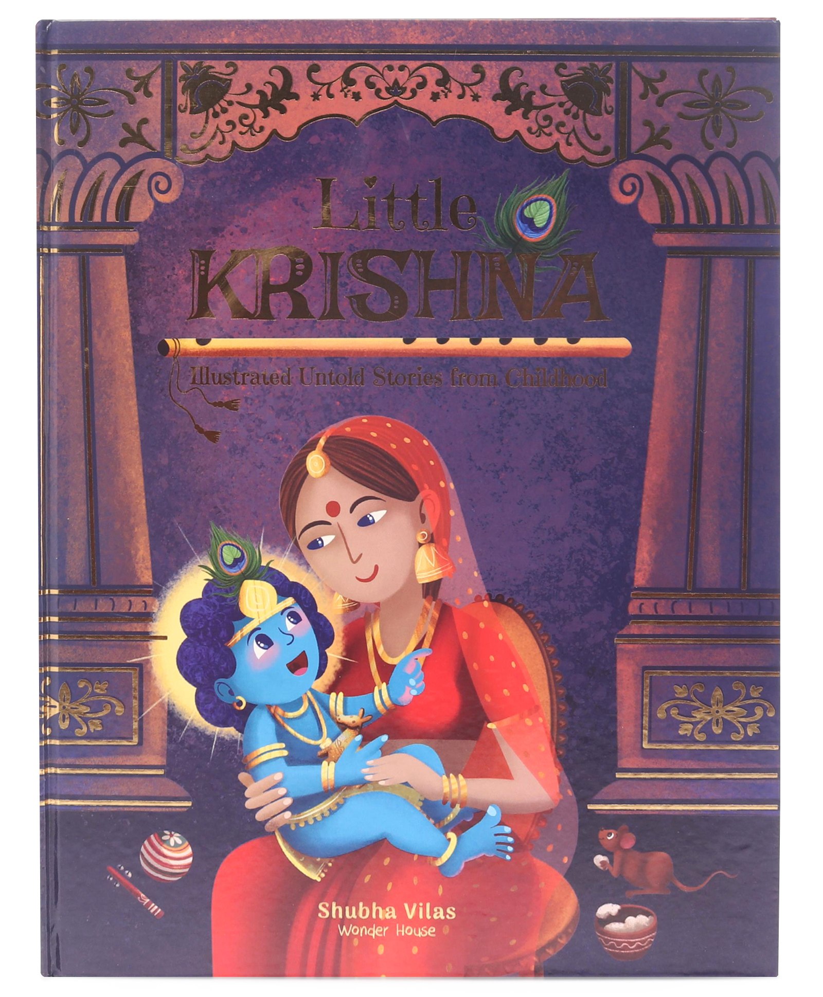 wonder house books Illustrated Untold Little Krishna Stories from Childhood - English-picture-0
