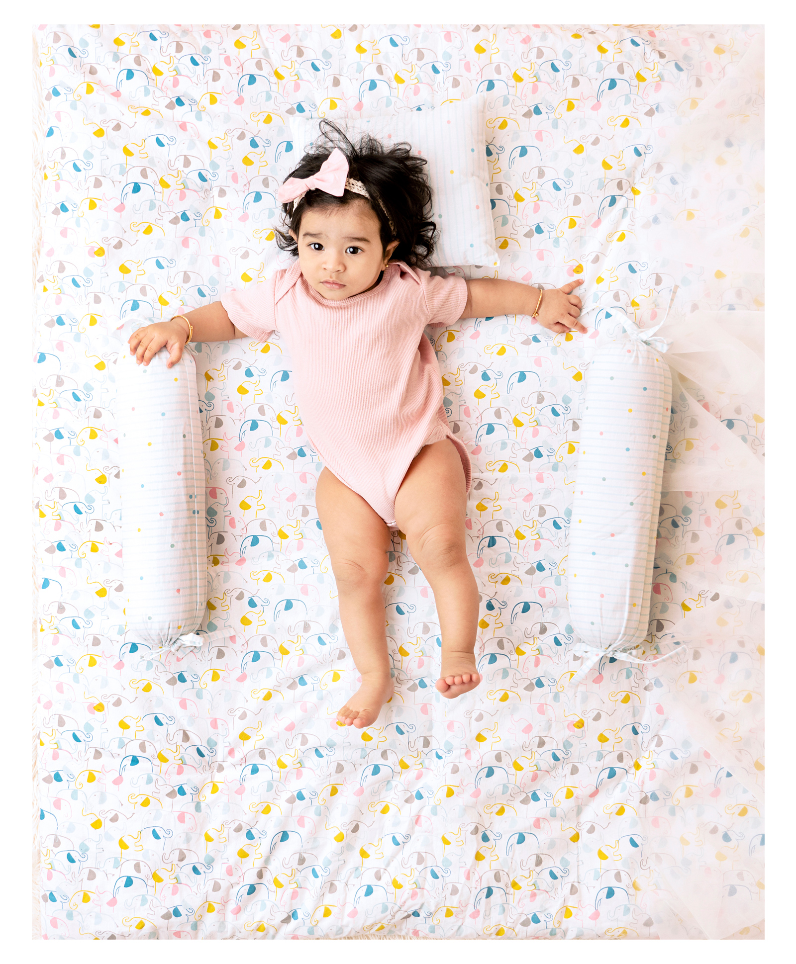 haus & kinder Elephantastic Baby Bedding Set Pack of 4 - Multicolor-picture-28