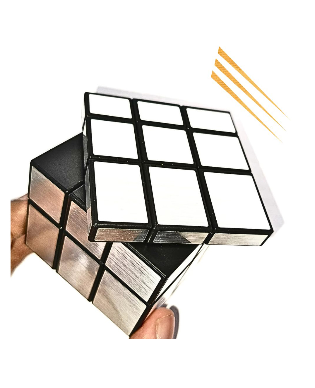 Sanjary mirror smooth magic cube for kids color & design may vary-image-39