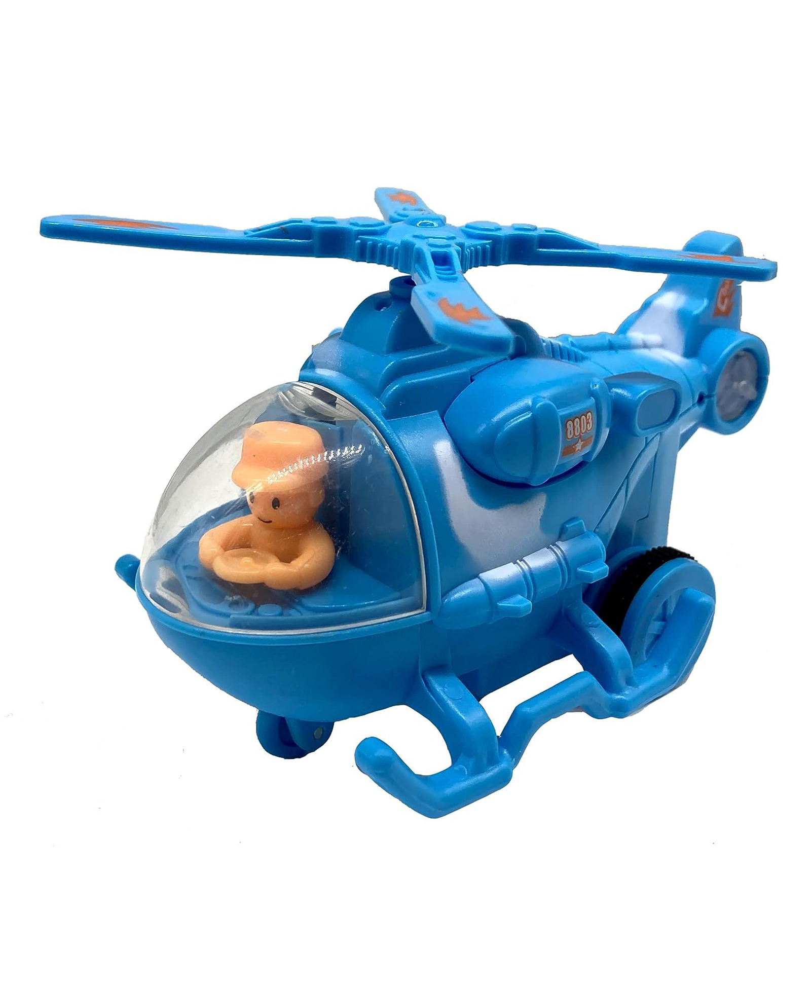 Sanjary Friction Helicopter (Color & Design May Vary)-picture-29