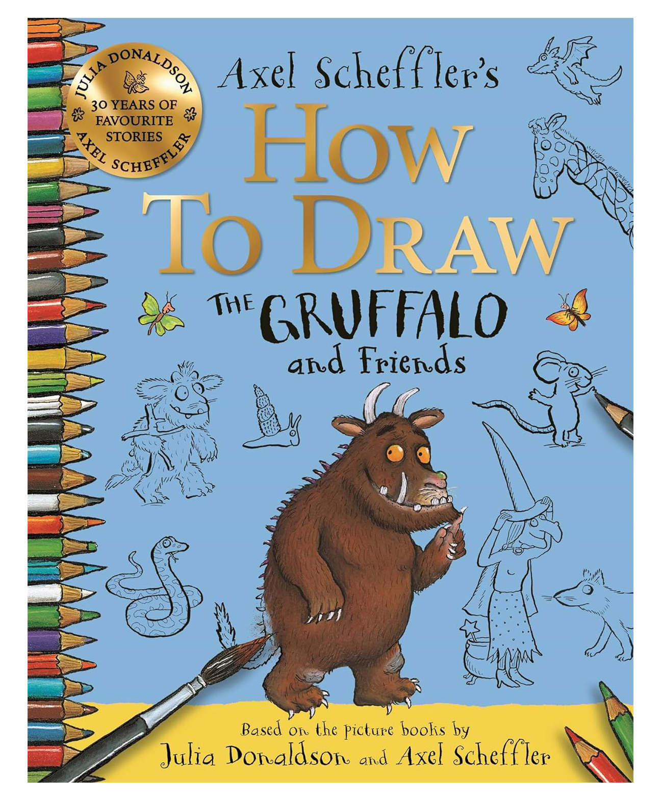 How to Draw The Gruffalo and Friends By Julia Donaldson & Axel Scheffler - English-image-48