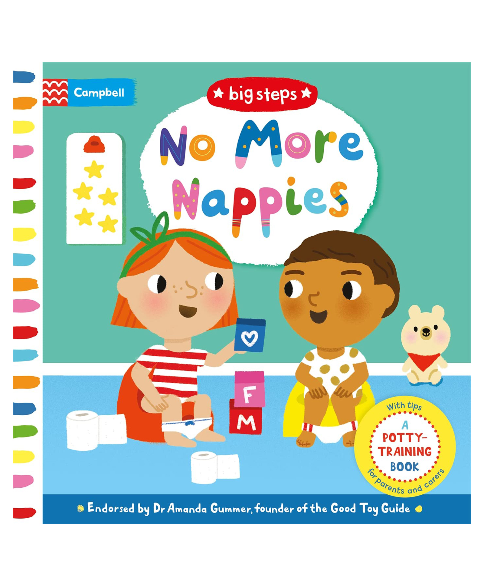 Big Steps: No More Nappies Board Book - English-image-39