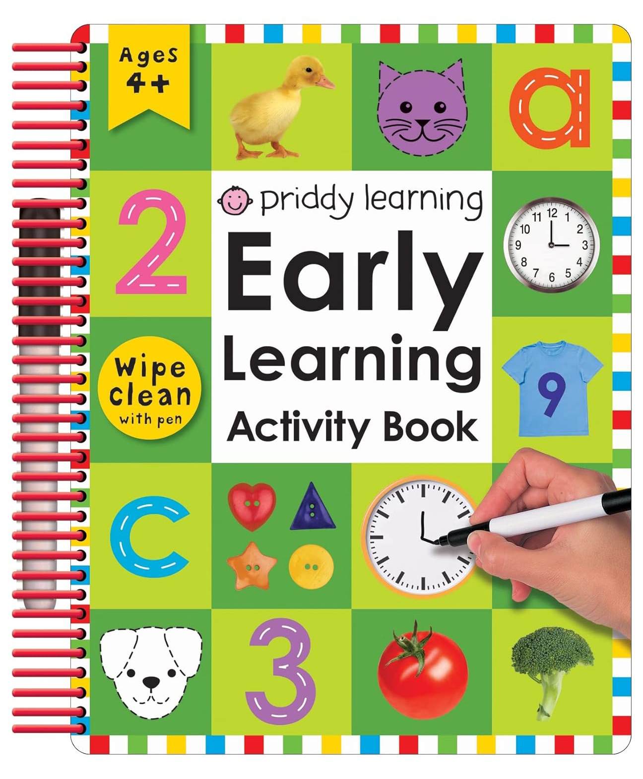 pan macmillan india Wipe Clean Early Learning Activity Book by  Roger Priddy - English-picture-22