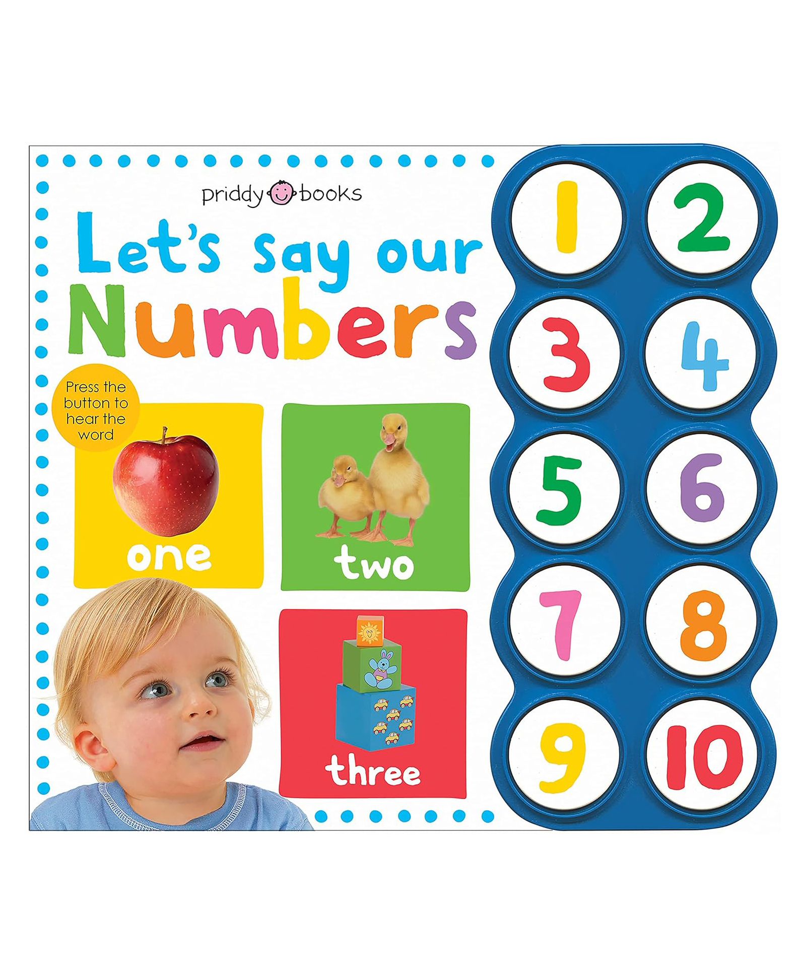 Simple First Words Lets Say Our Numbers Board Book by Roger Priddy - English-image-49