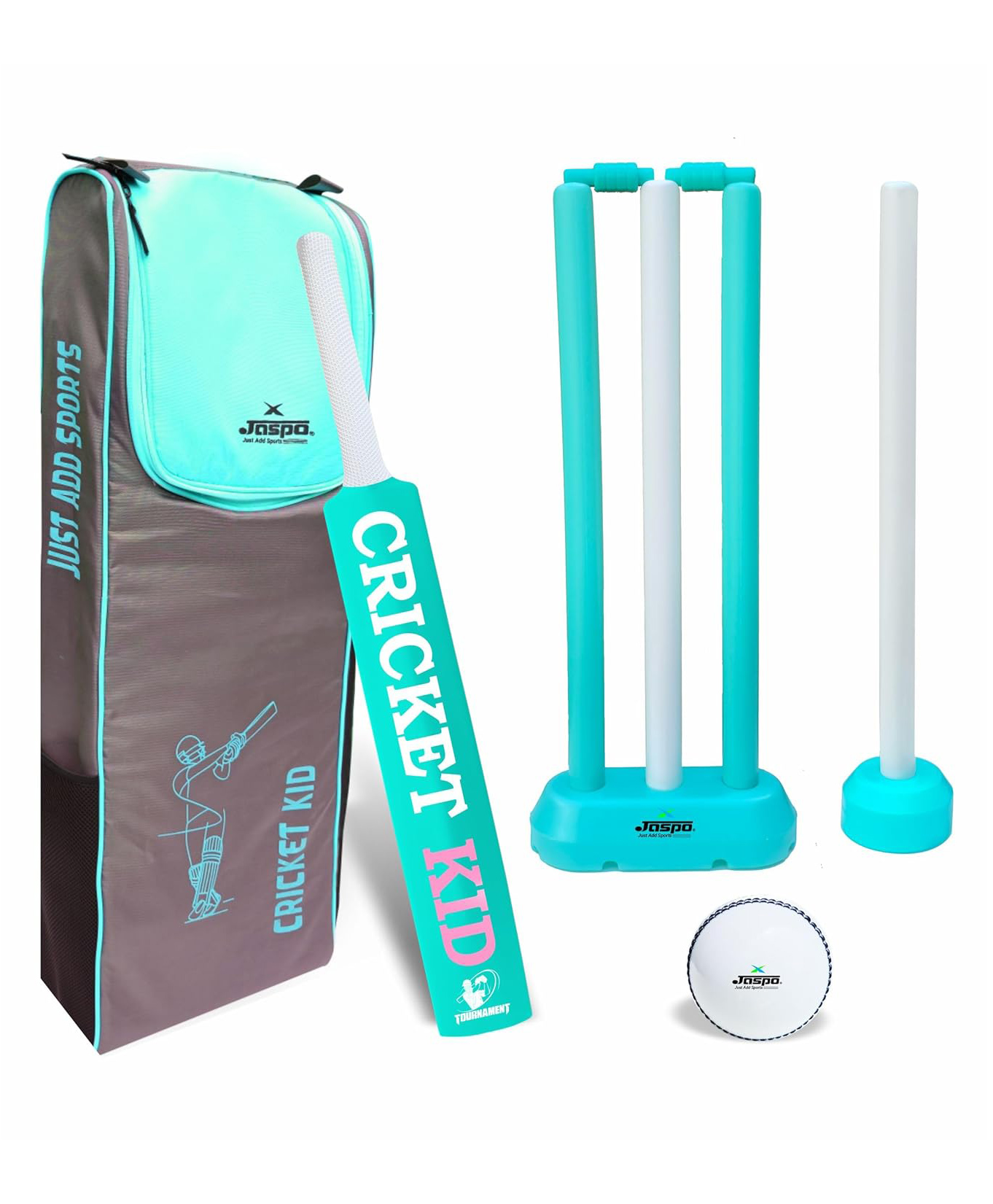 Jaspo Cricket-Kid Complete Cricket Set Size 1 - Multicolour-image-30