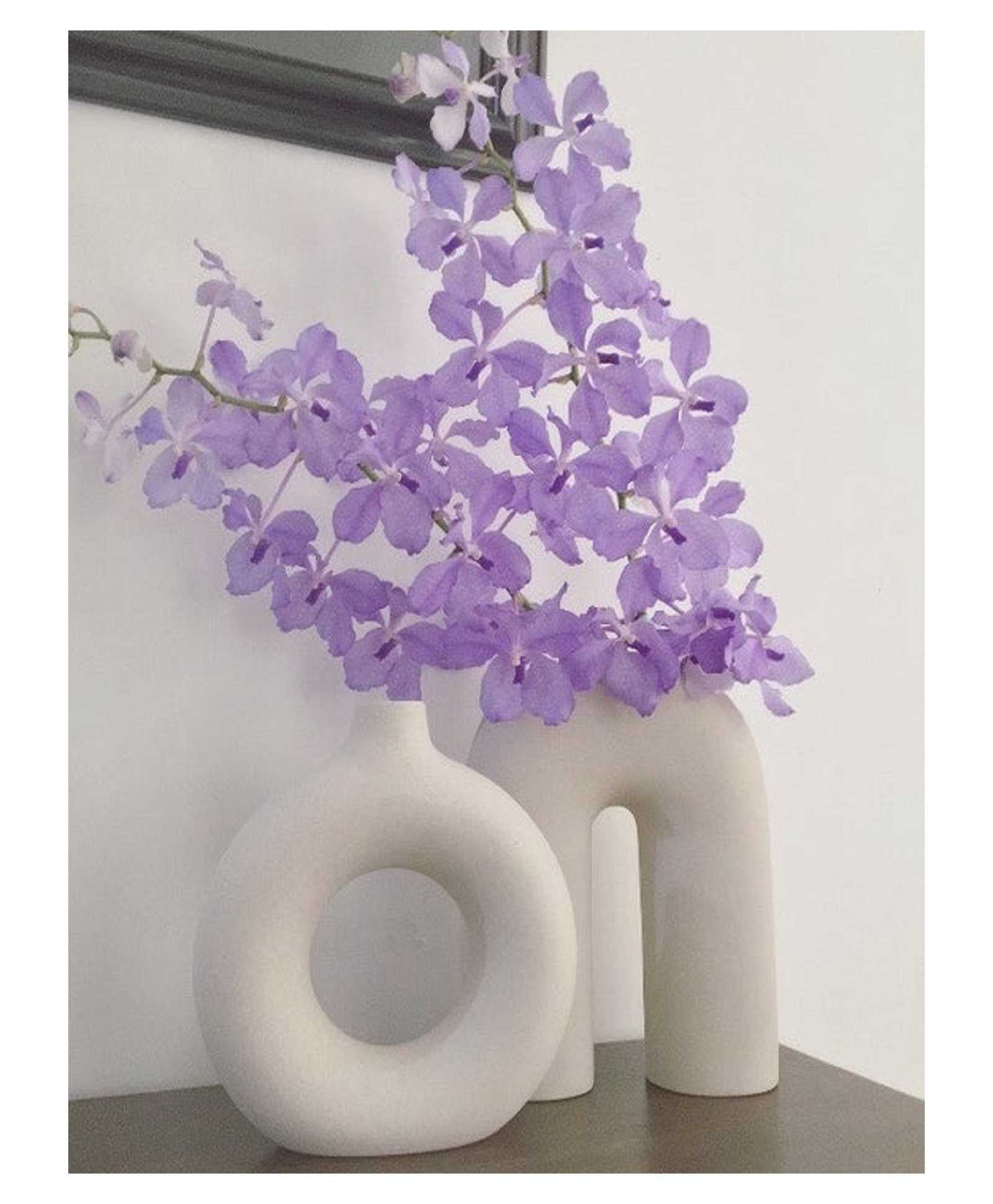 Purezento Set of 2 8 Inch Oslo Ring- White-image-36