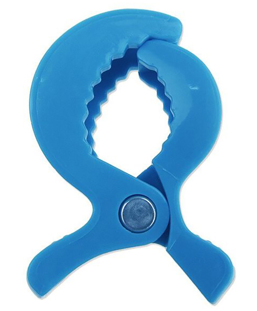 Safe-O-Kid Stroller Seat Cover Clips, Pram Toy Holder Accessory for Baby Blue-picture-14