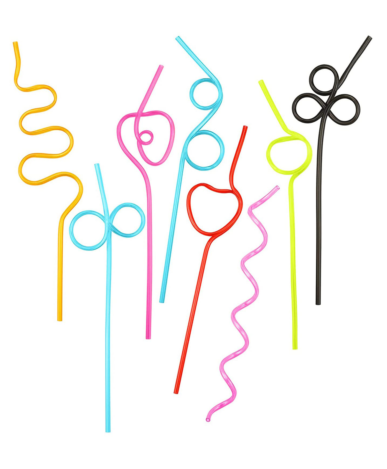 Safe-O-Kid Newly Launched- Colourful, Reusable Straws for Kids- Assorted Colours