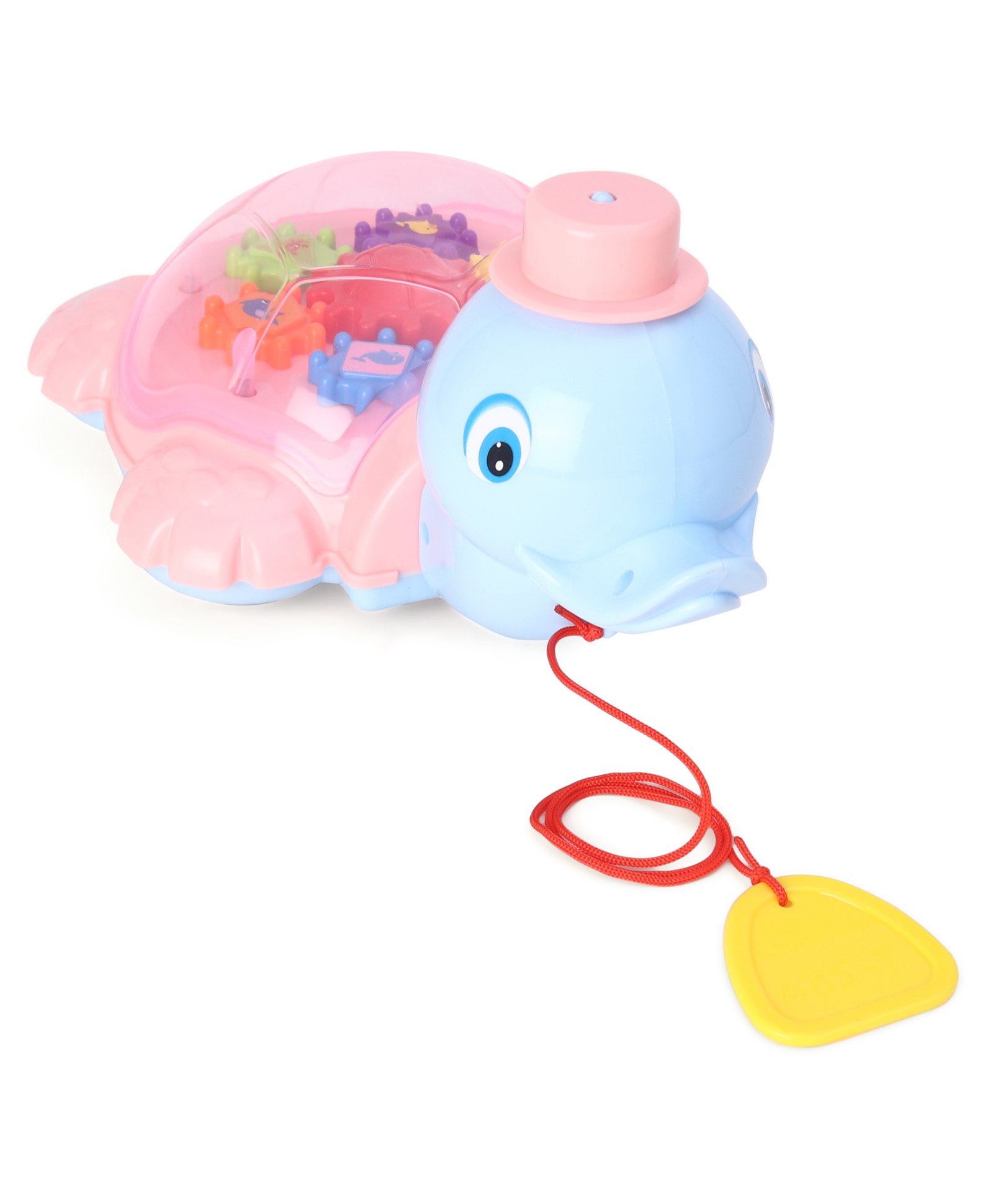 United Agencies Pull Along Romeo Duck Toy - Pink-image-28