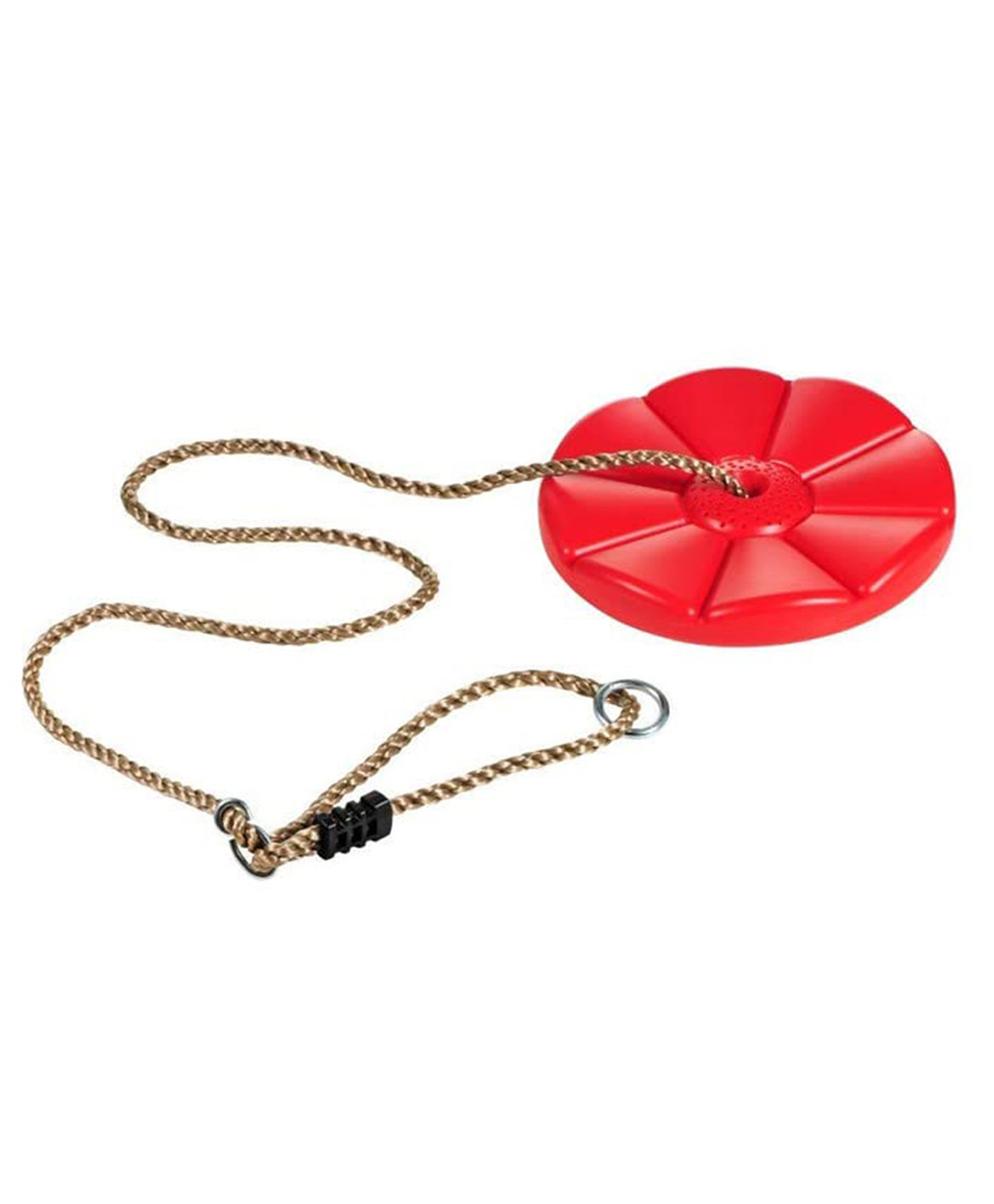 Hop N Play Monkey Disc Rope Swing for Kids with Height Adjustable for Indoor & Outdoor - Red-picture-21