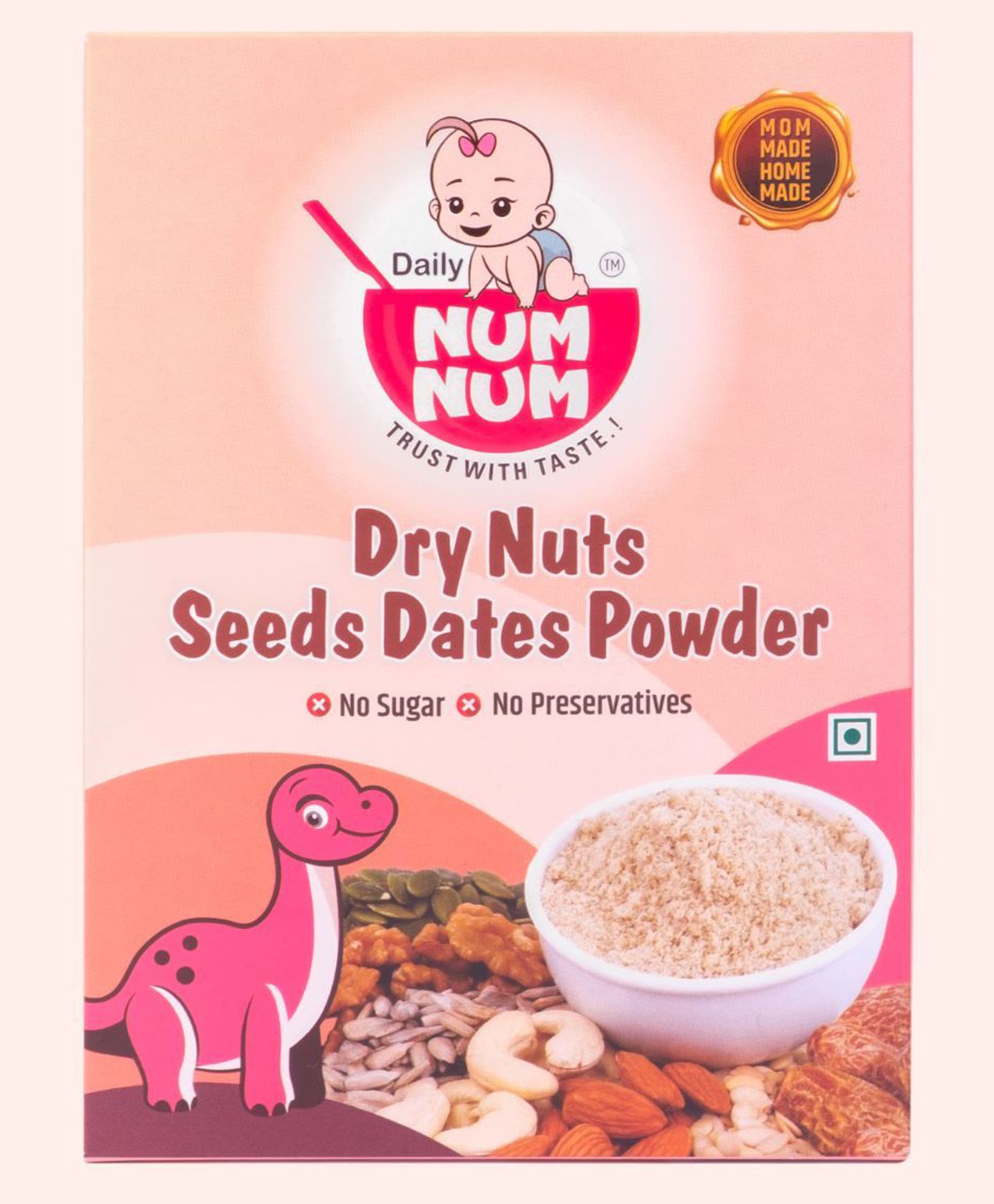 Daily Numnum Dried Nuts Seeds Dates Powder 100 g-image-28