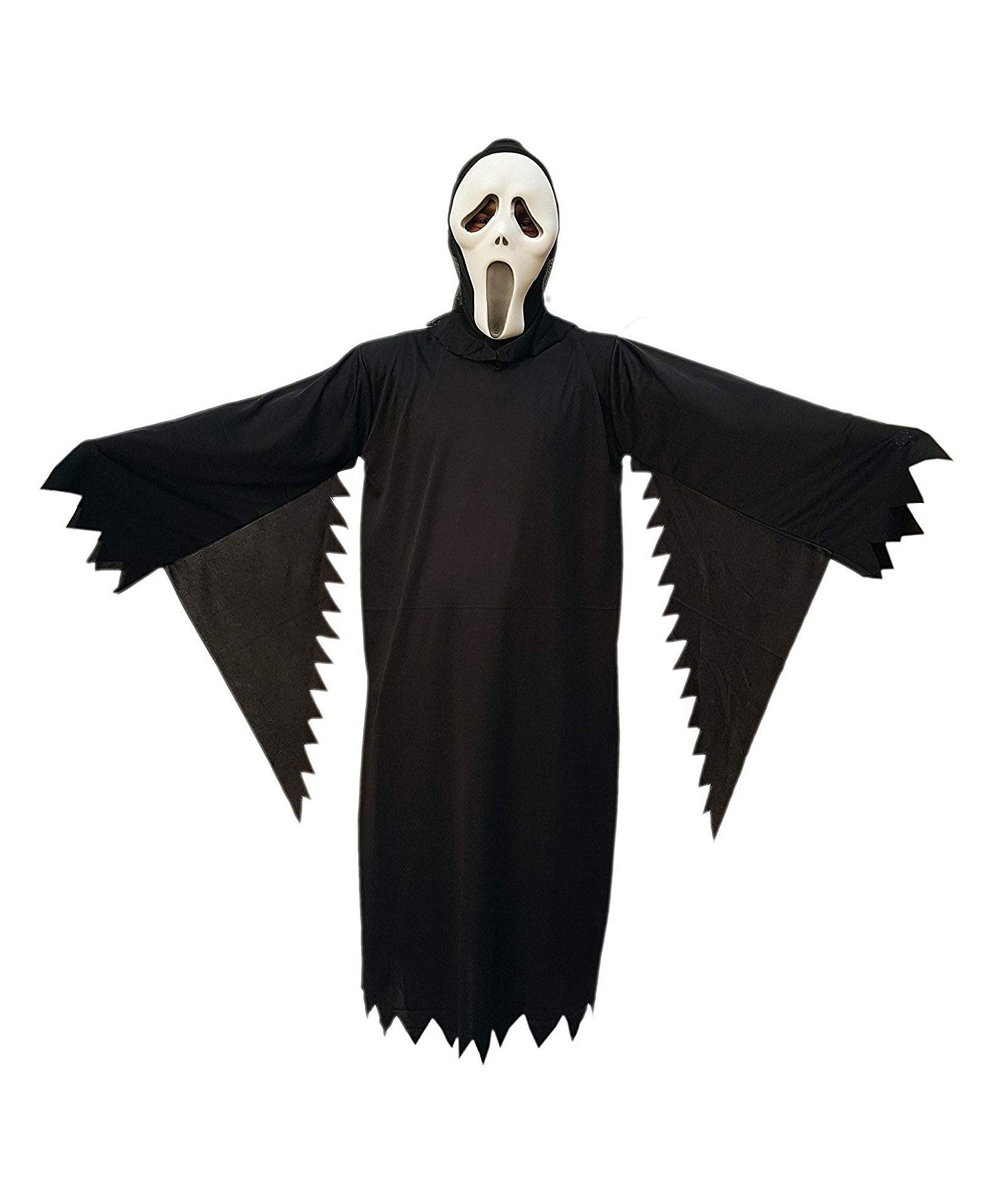 Kaku Fancy Dress Full Sleeves Halloween Vampire Dracula Unisex Costume - Black-image-8