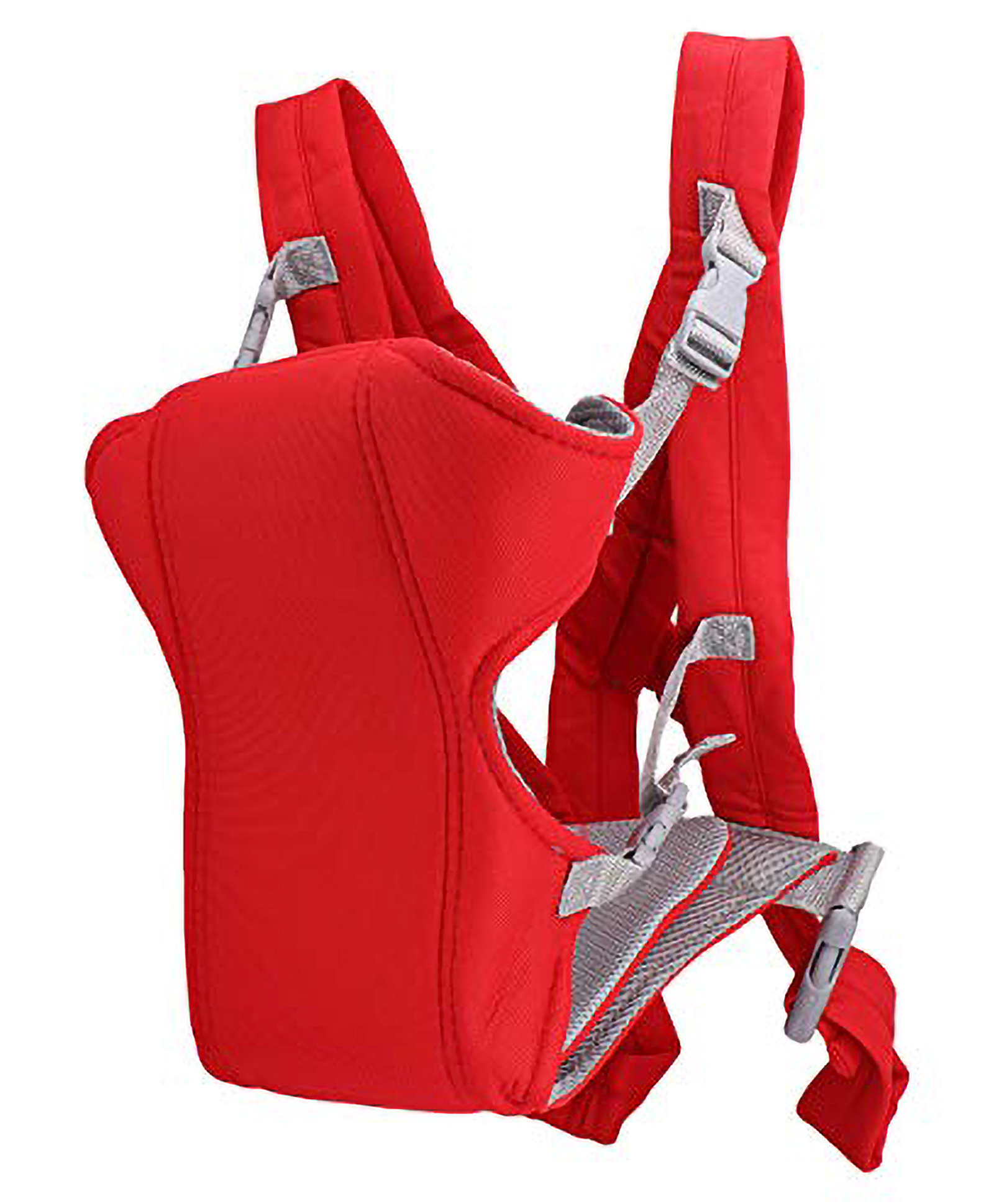 Fiddlerz Baby Carrier with Lap Strap Four Positions Carrier Sling for 2-18 Months Newborn to Toddler- Red-image-32