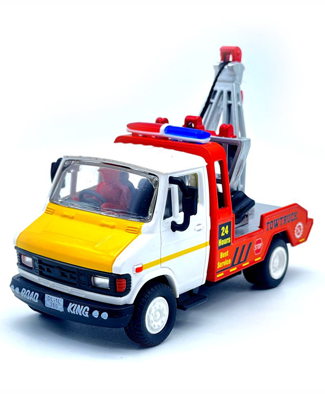 Centy Pull Back TUF O7  Tow Truck Toy - Orange-picture-32