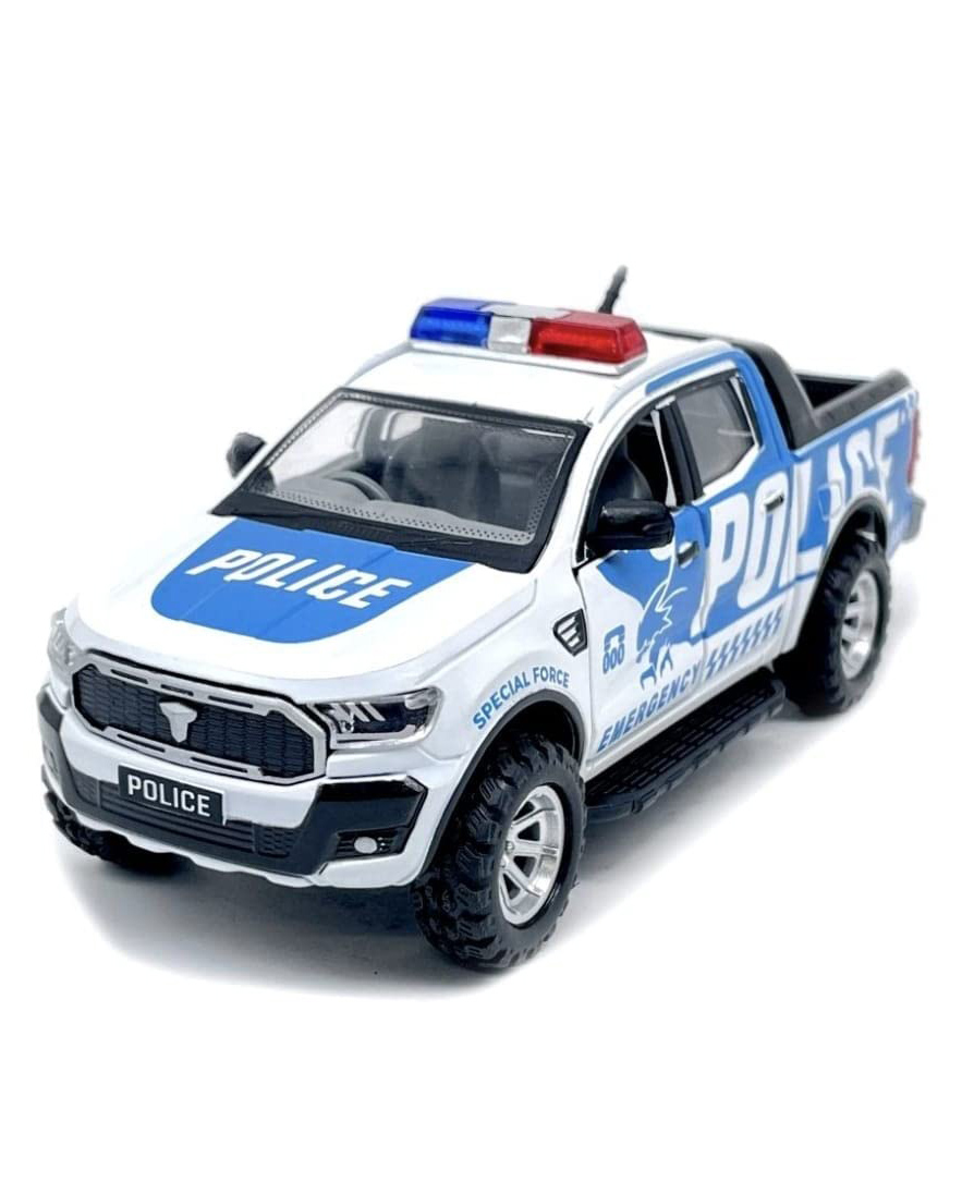 Centy Pull Back Blue Hawk Police Toy - Blue-picture-32