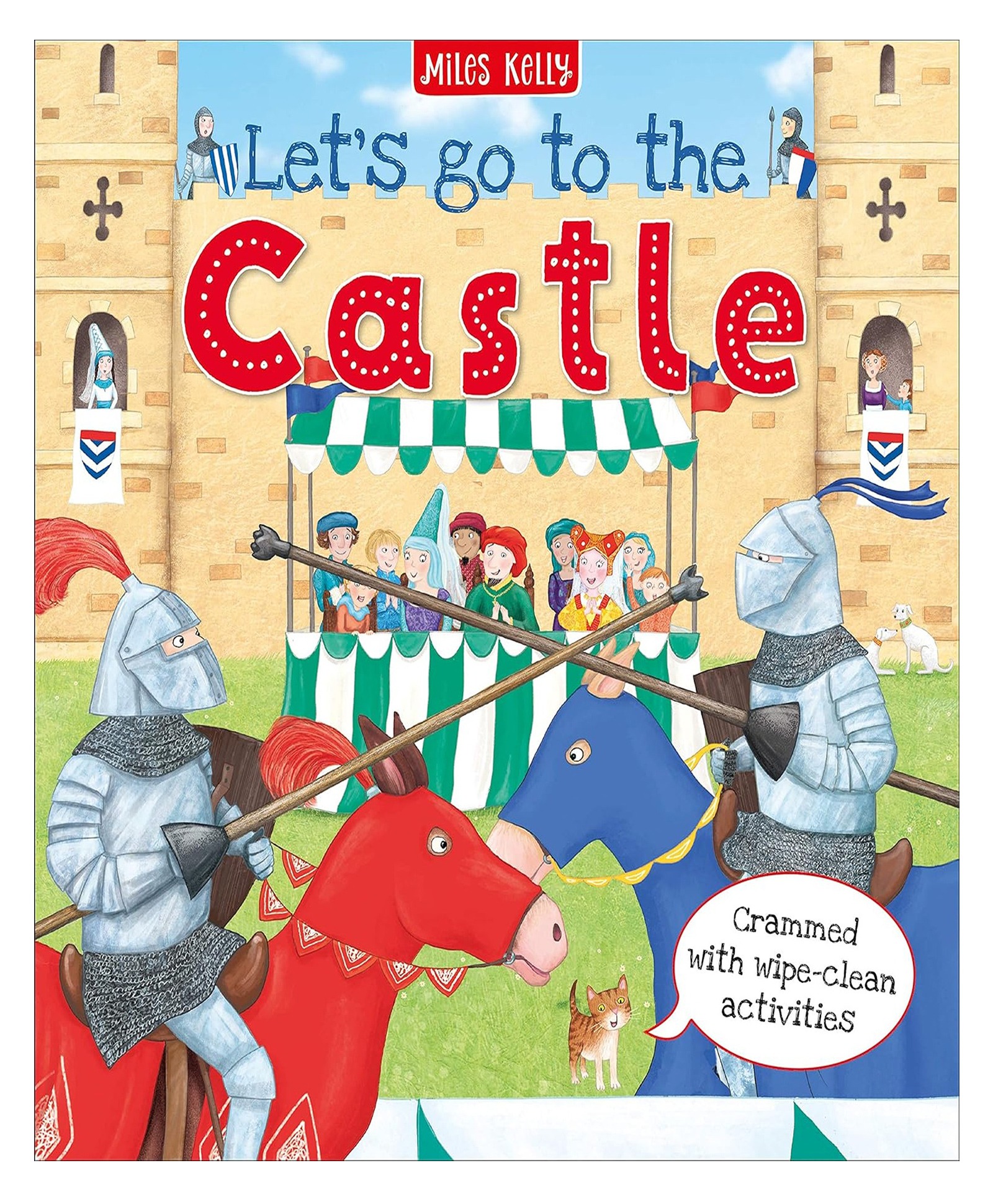 Miles Kelly: Let's Go To The Castle (Crammed with Wipe-Clean Activities) - English-image-14