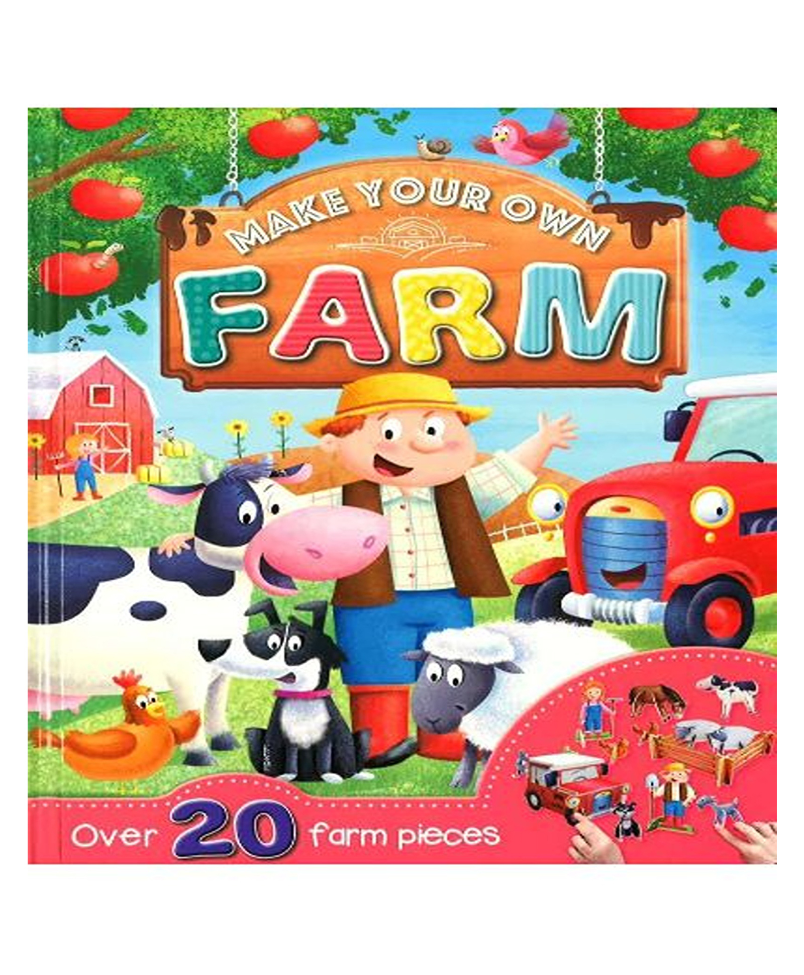 Make Your Own: Farm (Make and Play Fun) Board Book - English-image-5