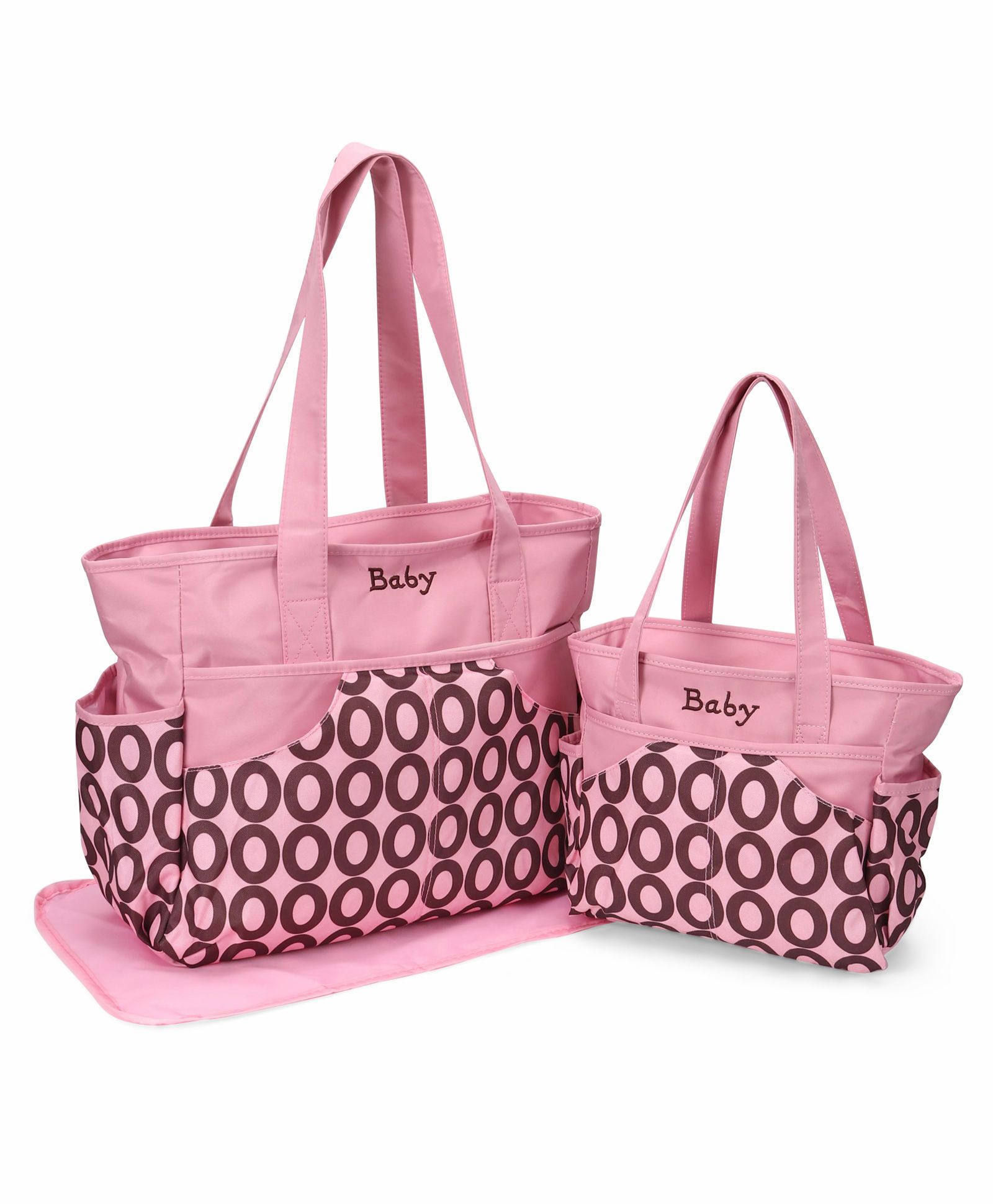baby pink luggage set