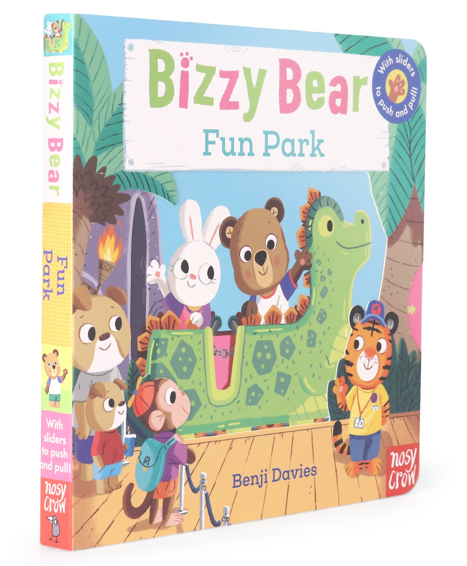 Bizzy Bear Fun Park Board Book by Benji Davies - English-image-6