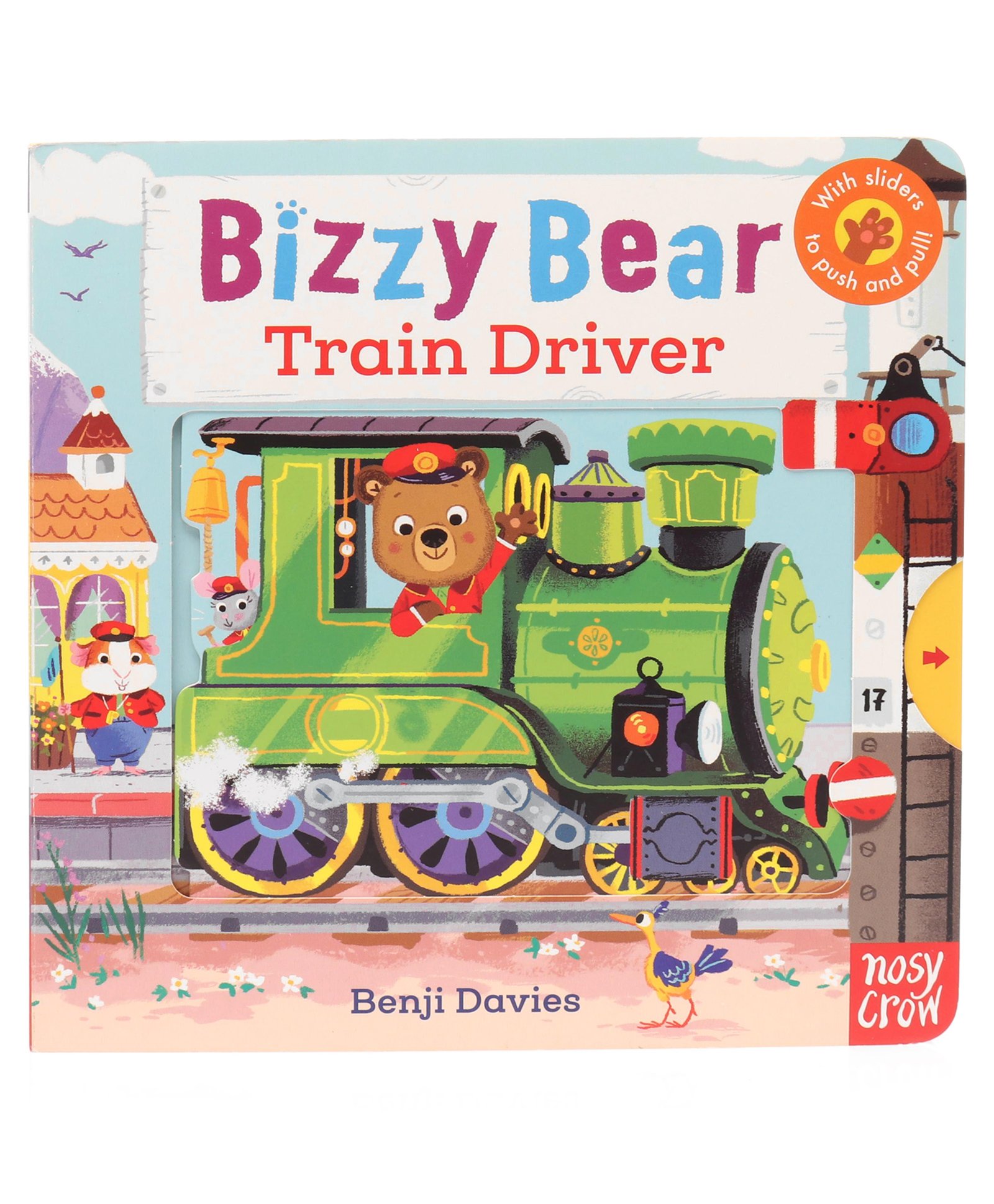 Bizzy Bear Train Driver Board Book by Benji Davies - English-image-6