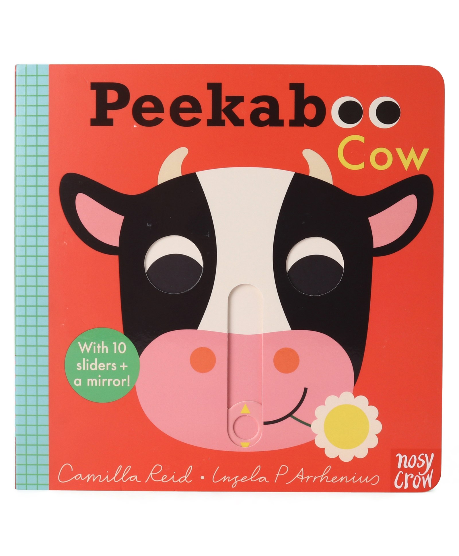 Peekaboo Cow Board Book by Camilla Reid - English-image-3