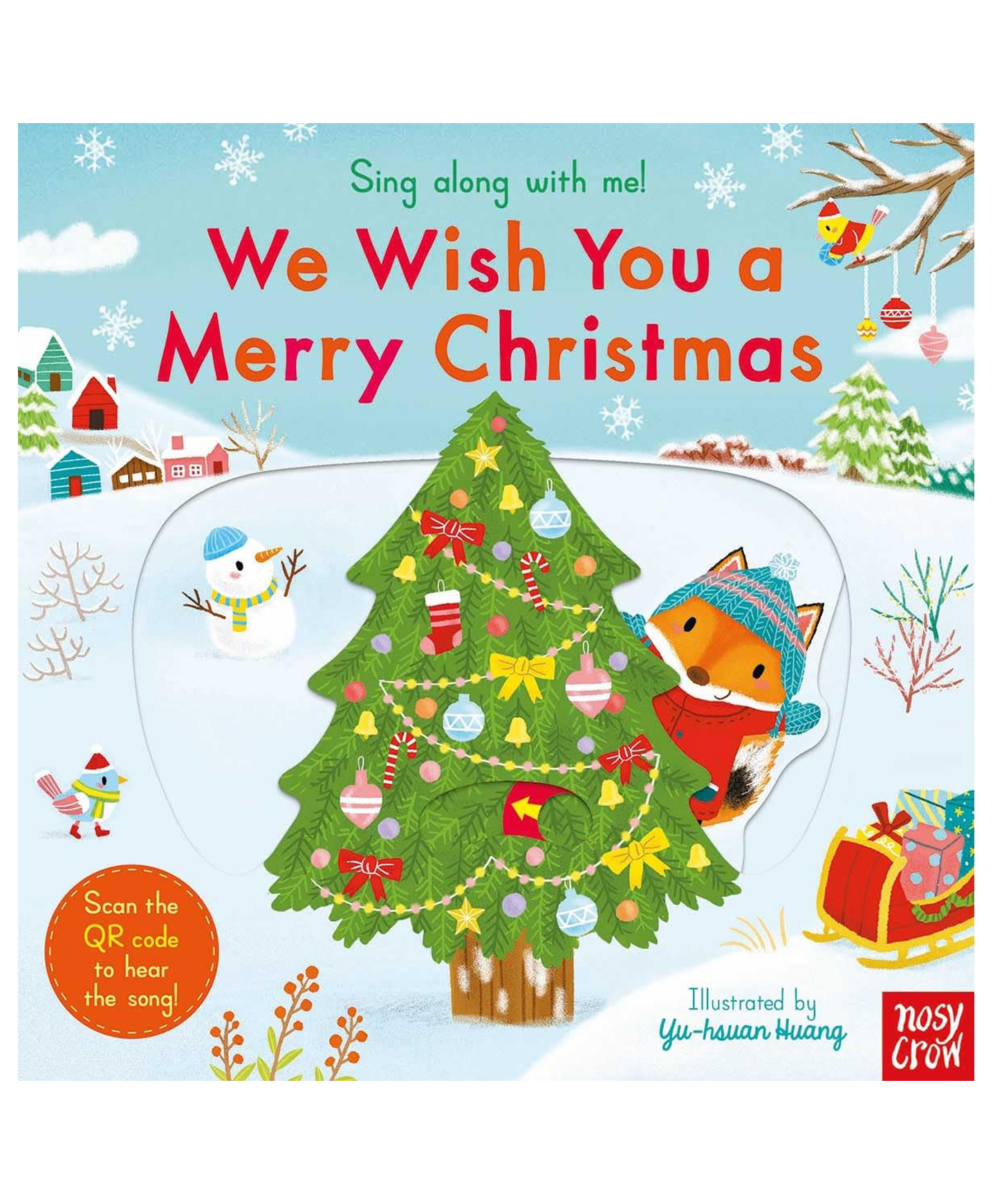 Sing Along With Me We Wish You a Merry Christmas Board Book by Yu-hsuan Huang - English-image-31