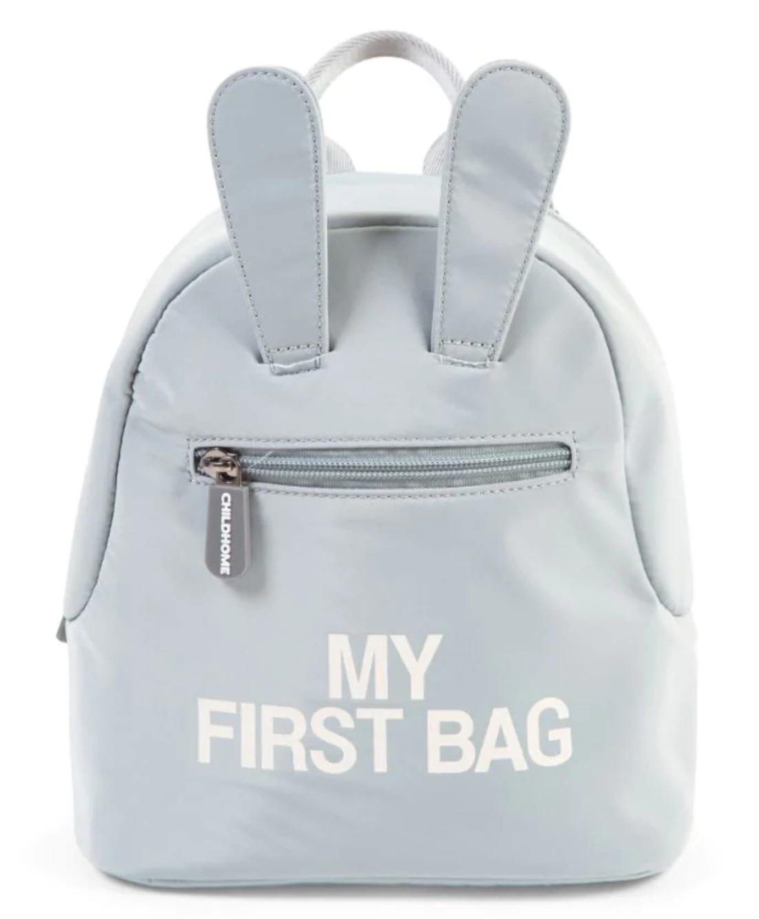 Childhome Kids My First Bag Grey/Offwhite- 9 Inches-image-2