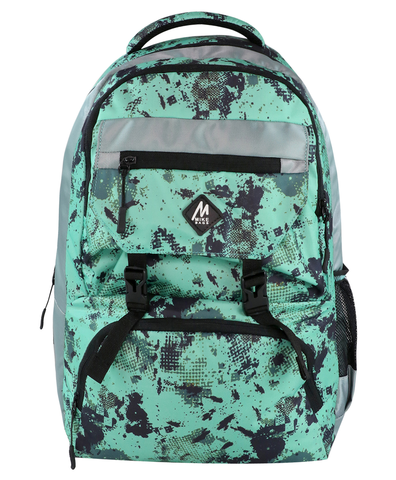 mike bags Mike Kindle Backpack - Sea Green Height 11 Inches-picture-15