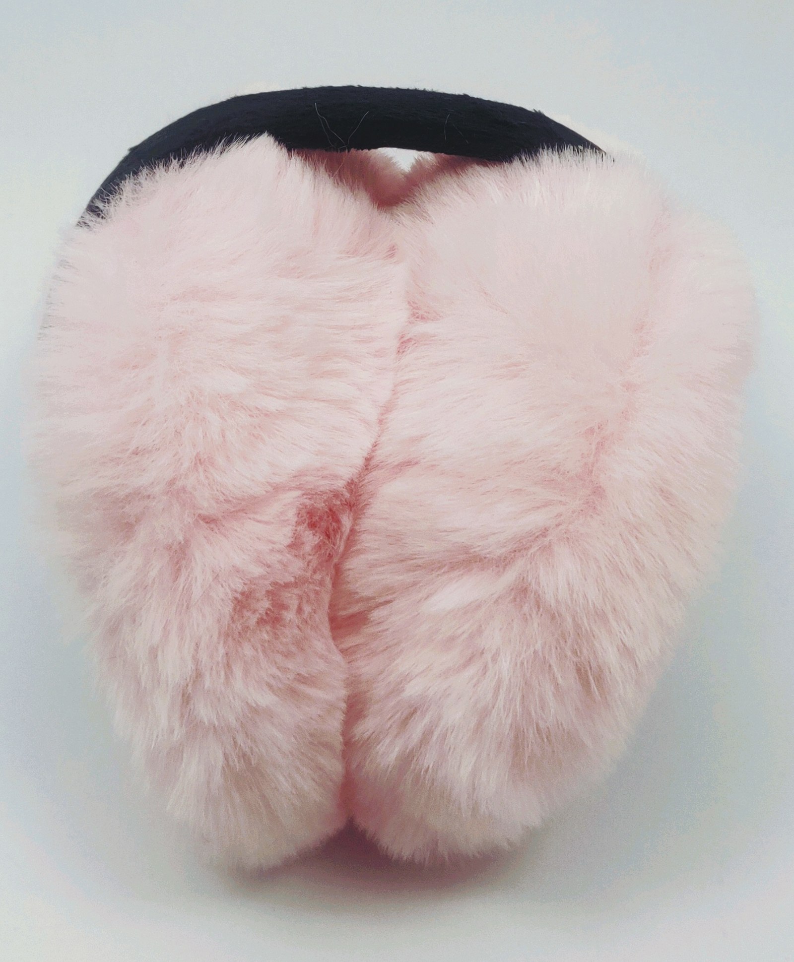 Kid-O-World Fur Detailed Folding Earmuffs - Light Pink-image-46