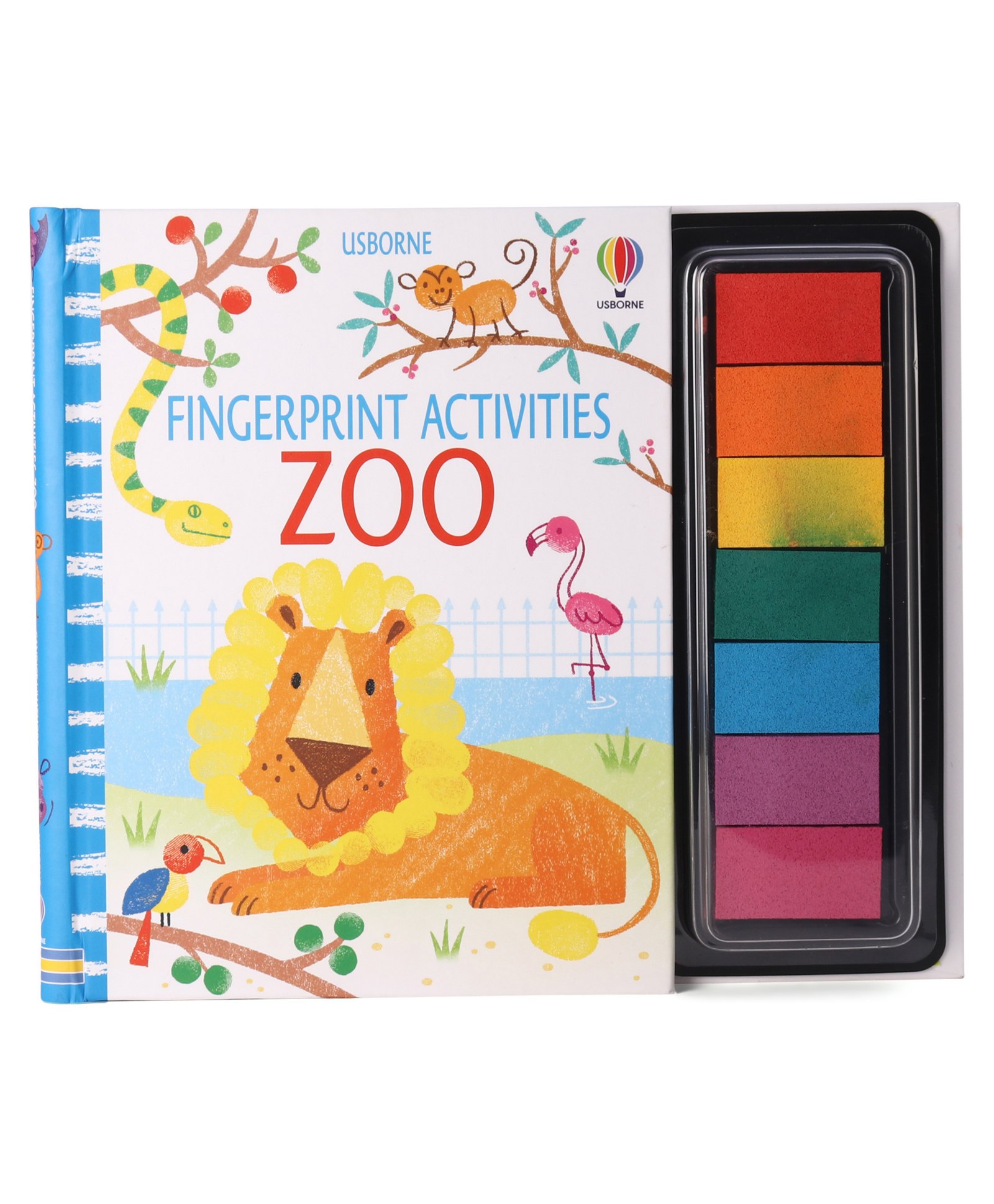 Usborne Fingerprint Activities Zoo Book - English-image-5